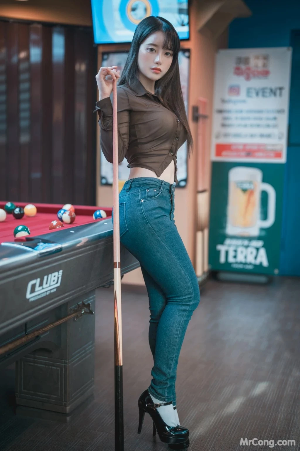 DJAWA Photo - ZziZzi Billiards Girl [48P]