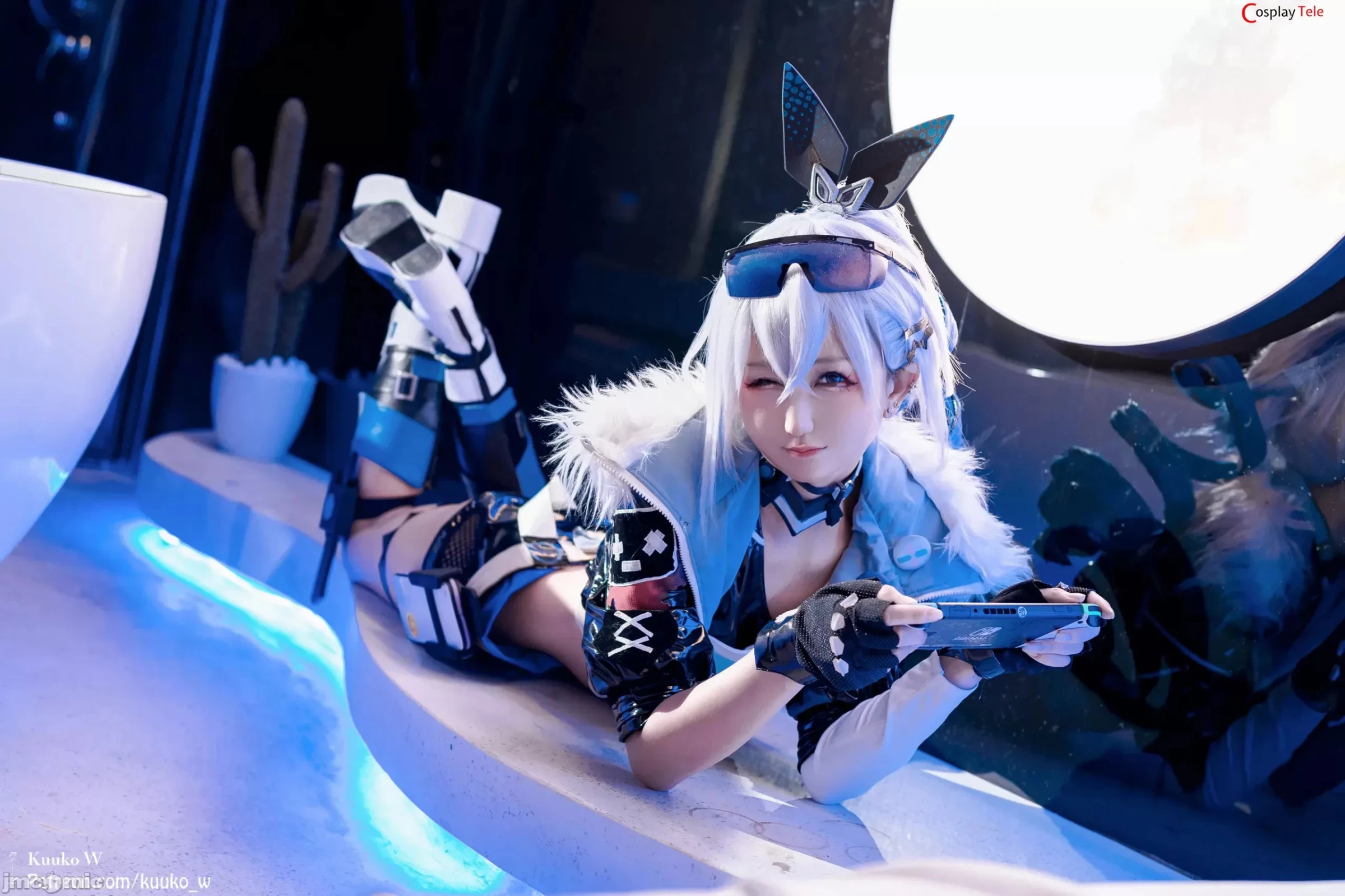 Kuuko W [クー子] cosplay Silver Wolf – HonkaiStar Rail [47P]