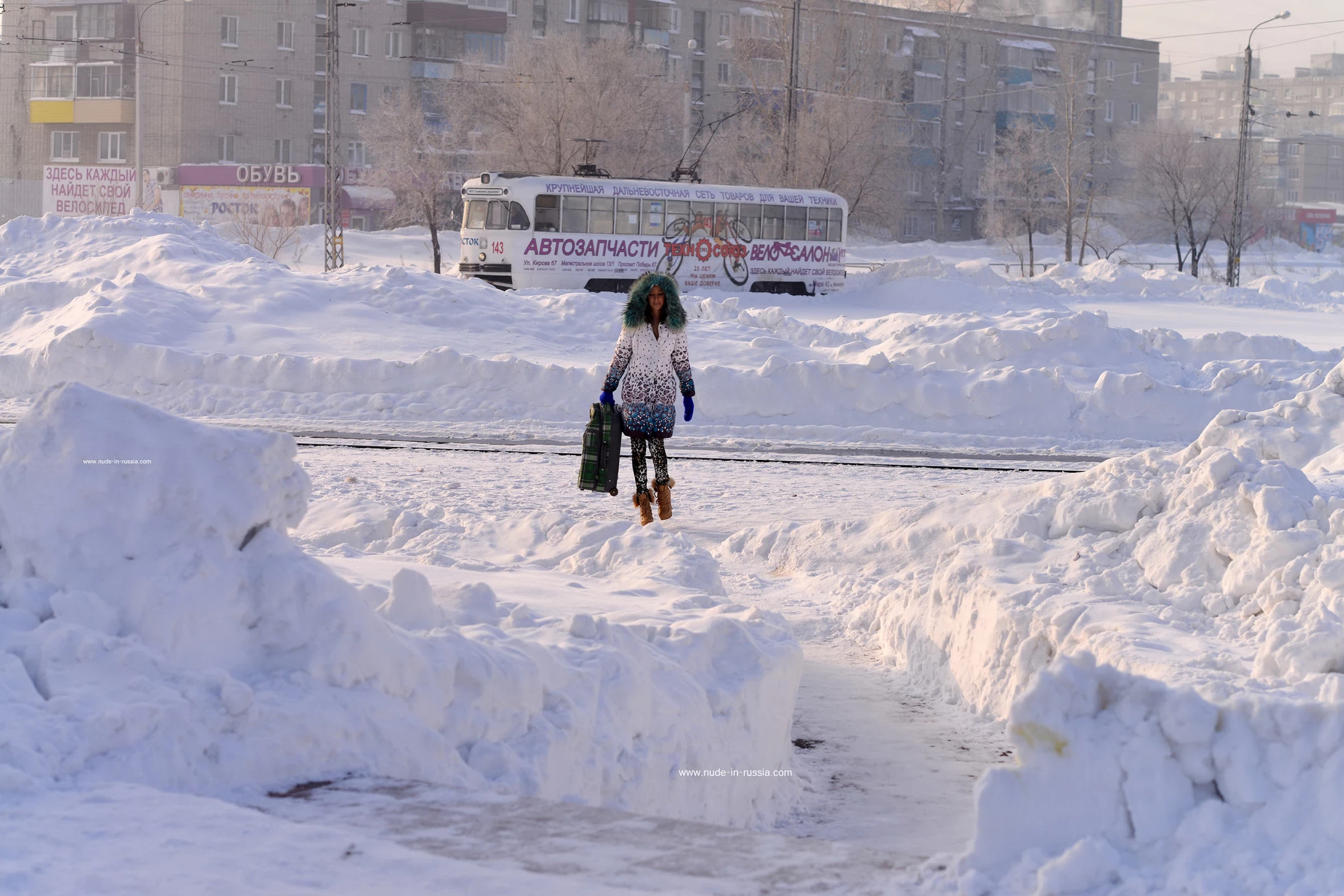 NudeInRussia Maria 8523Km Of The Trans Siberian Railway [153P]