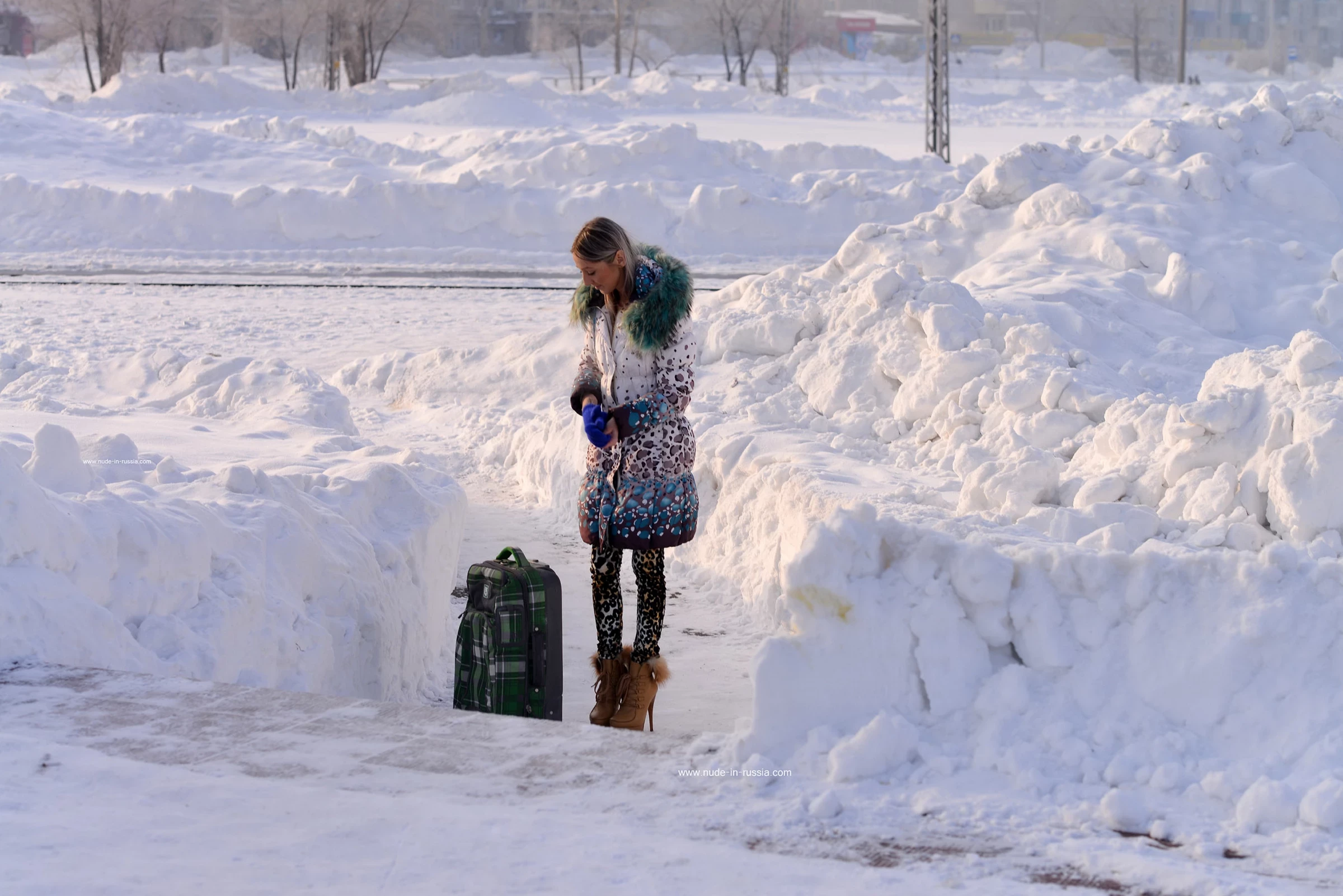 NudeInRussia Maria 8523Km Of The Trans Siberian Railway [153P]