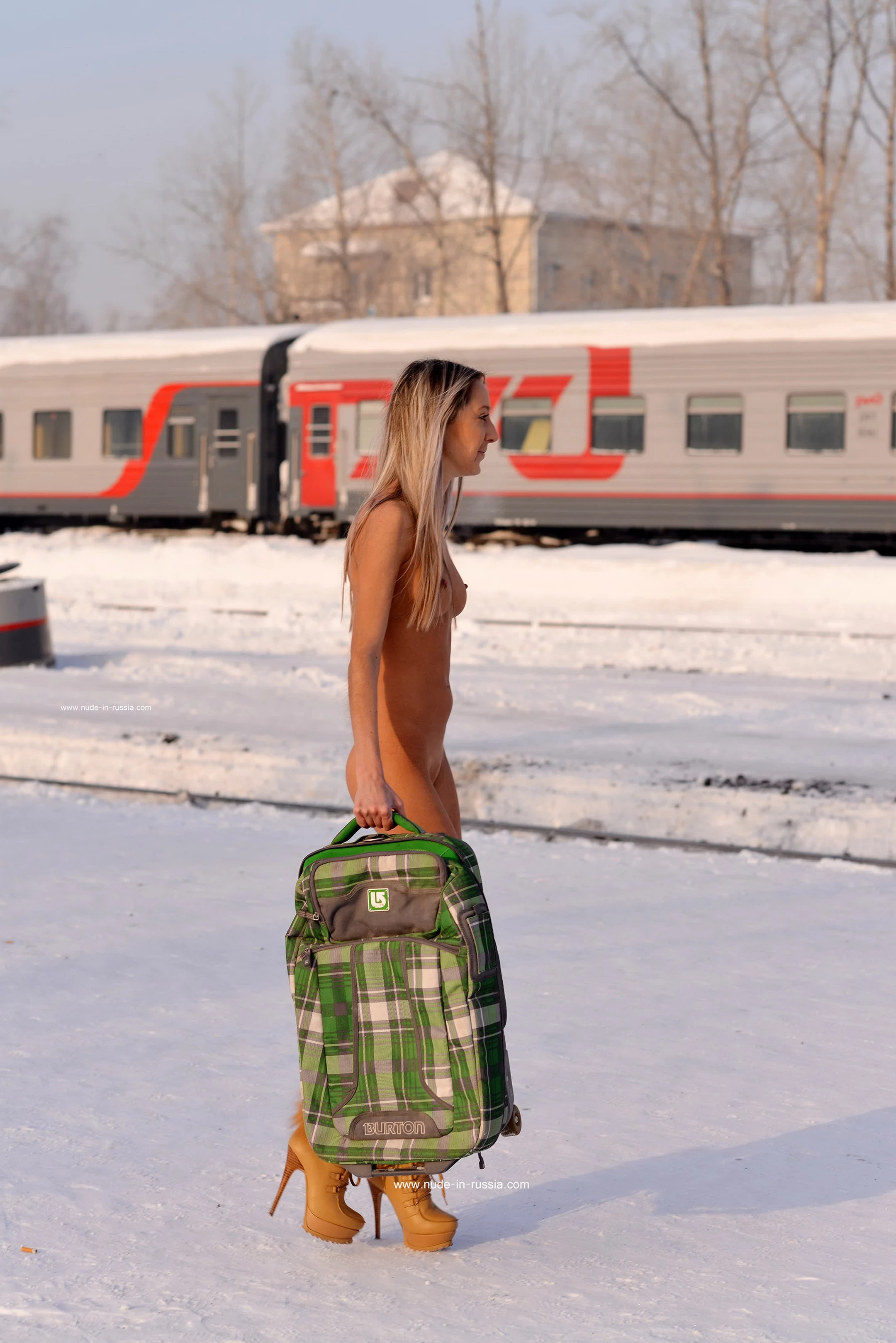 NudeInRussia Maria 8523Km Of The Trans Siberian Railway [153P]