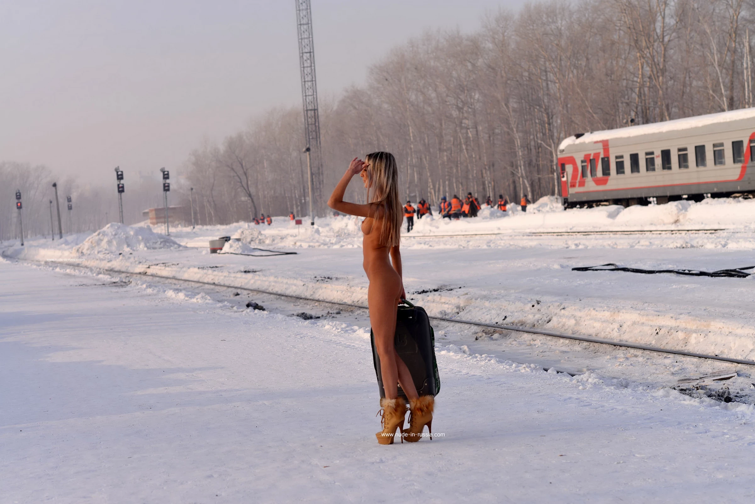 NudeInRussia Maria 8523Km Of The Trans Siberian Railway [153P]