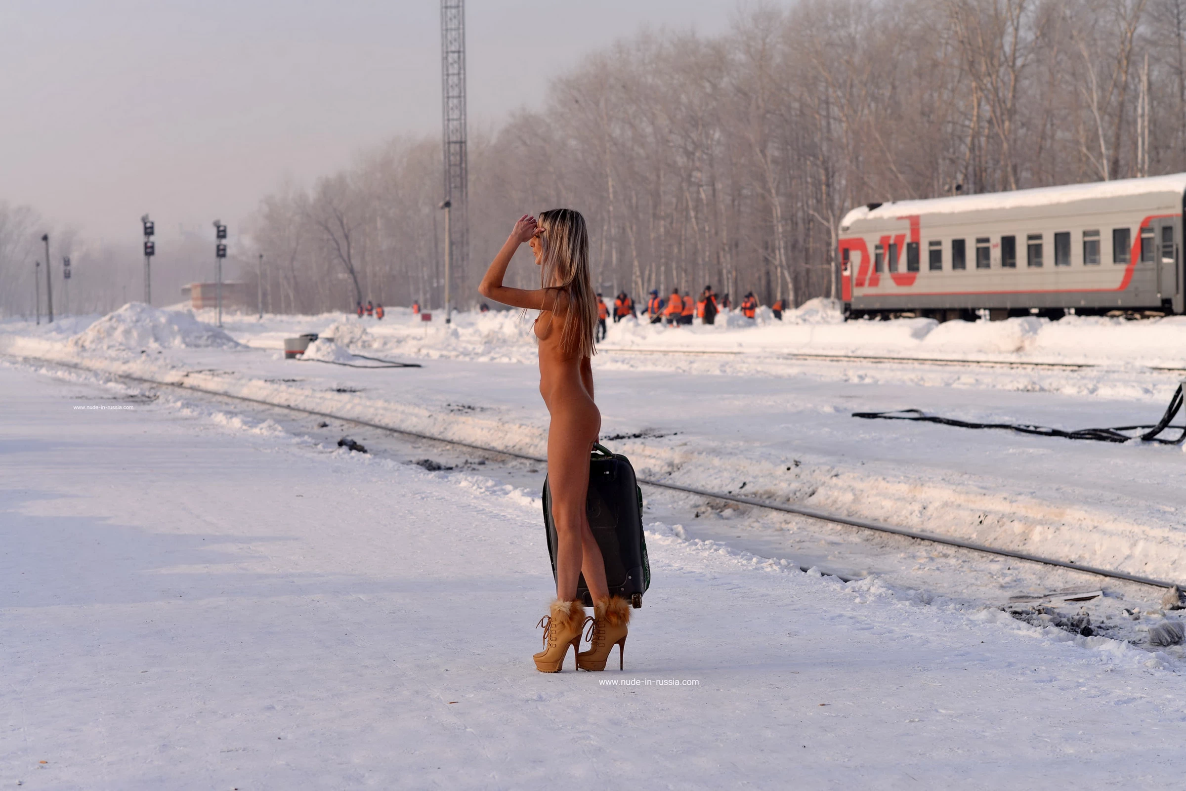 NudeInRussia Maria 8523Km Of The Trans Siberian Railway [153P]