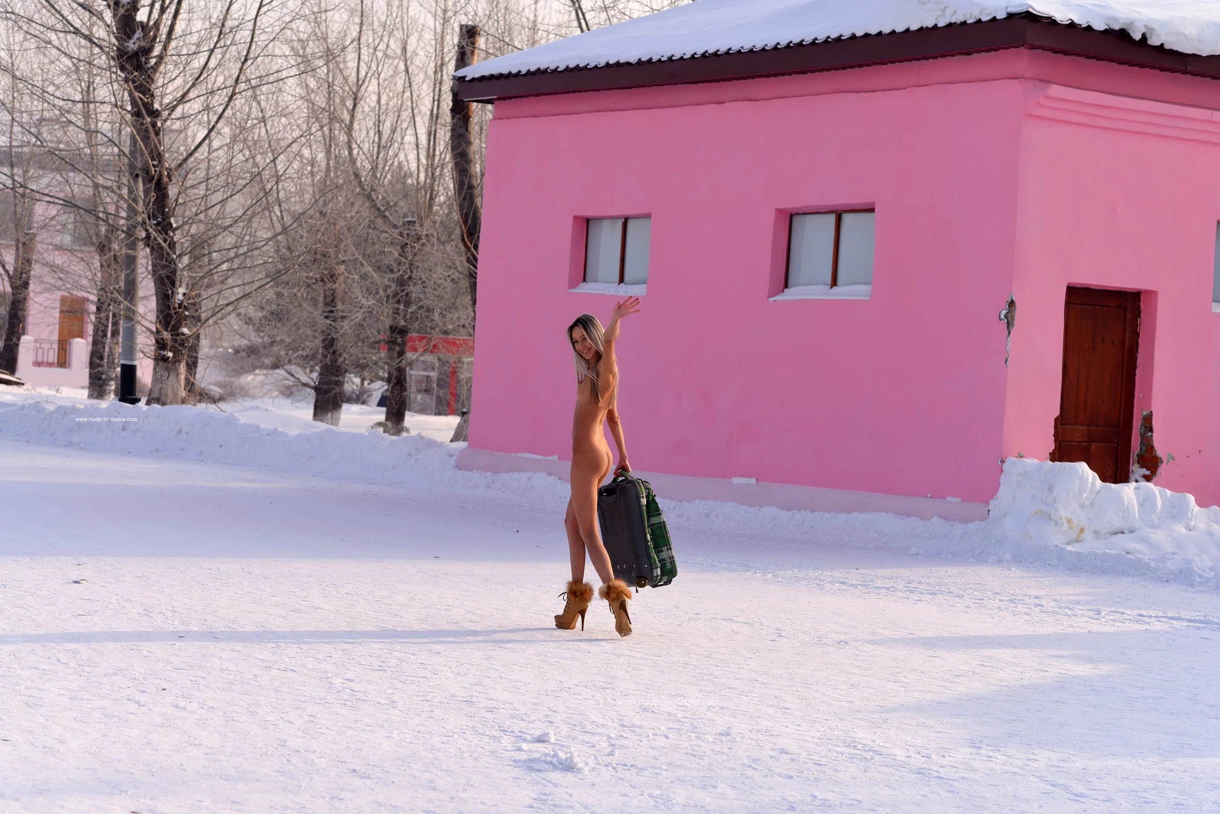 NudeInRussia Maria 8523Km Of The Trans Siberian Railway [153P]