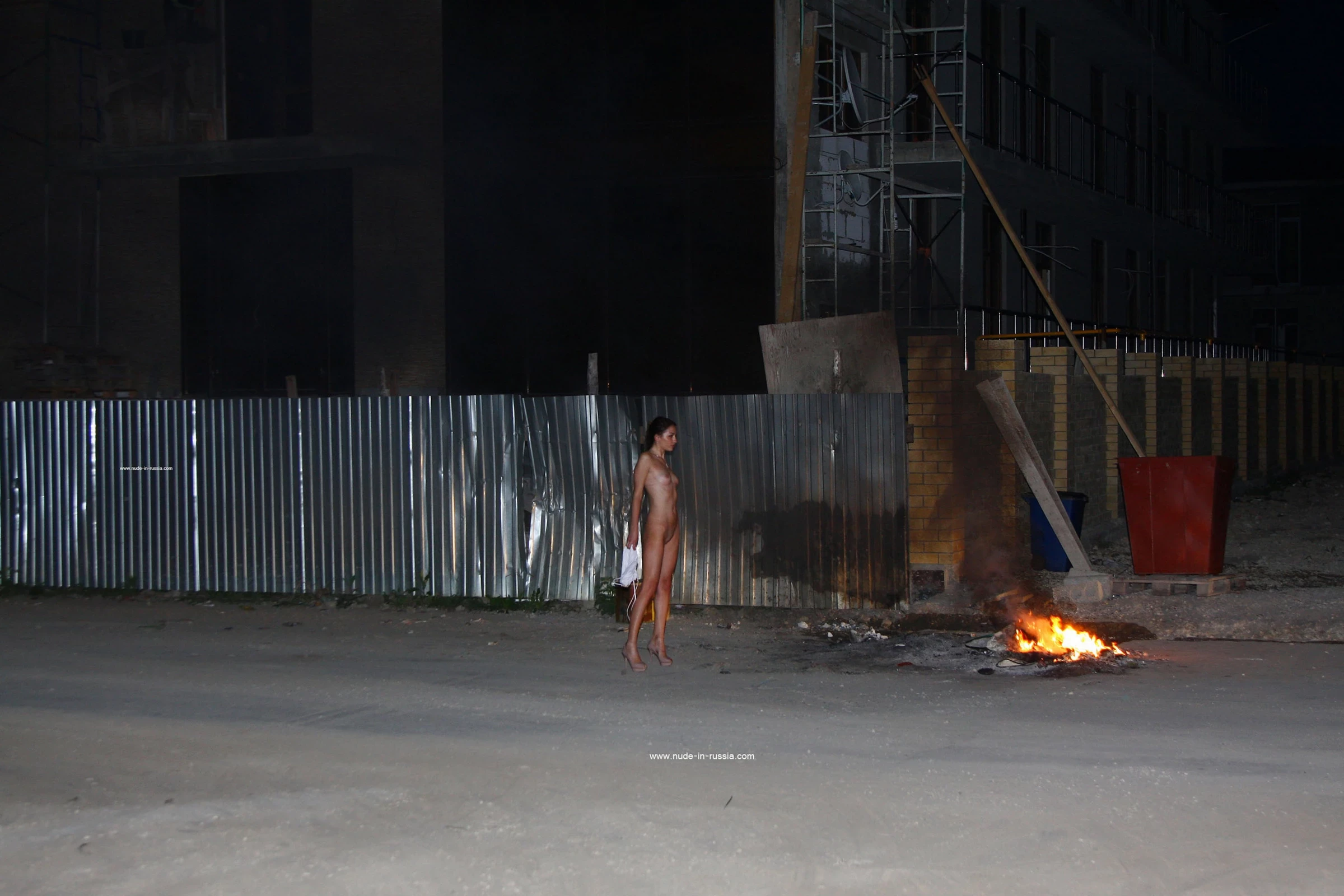 NudeInRussia Karina On The Street Of Southern City [55P]