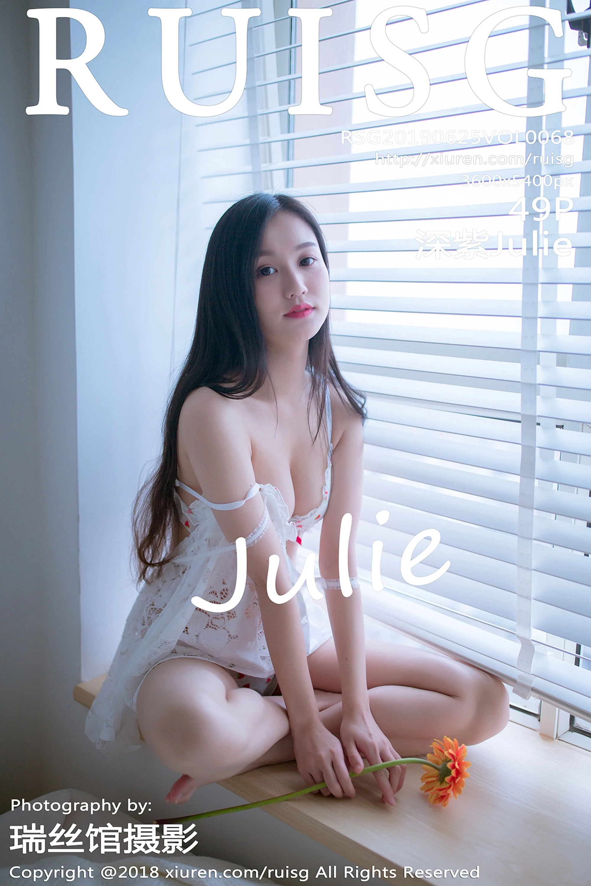 [RUISG瑞丝馆]2019.06.25 Vol.068 深紫Julie [50P]