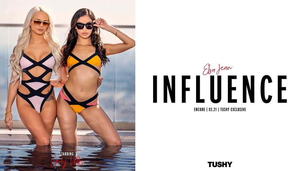 [Tushy] Elsa Jean, Emily Willis - Influence Encore