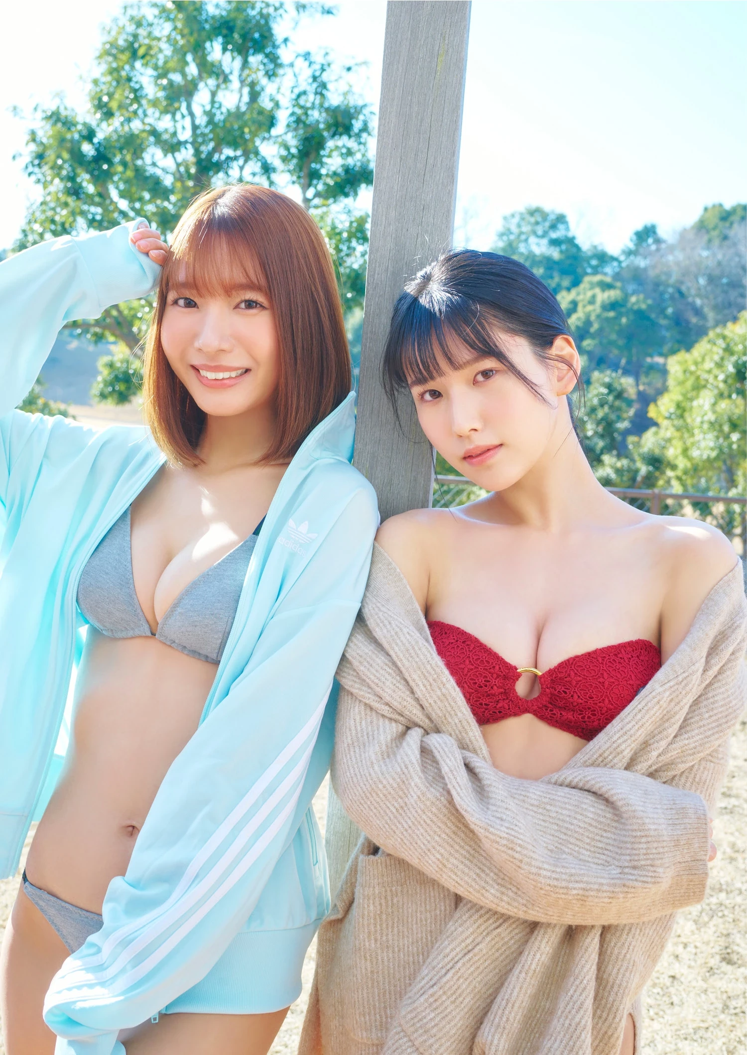 森嶋あんり&奥ゆい[#2i2]写真集“ふわゆるユリ姊妹” [50P]