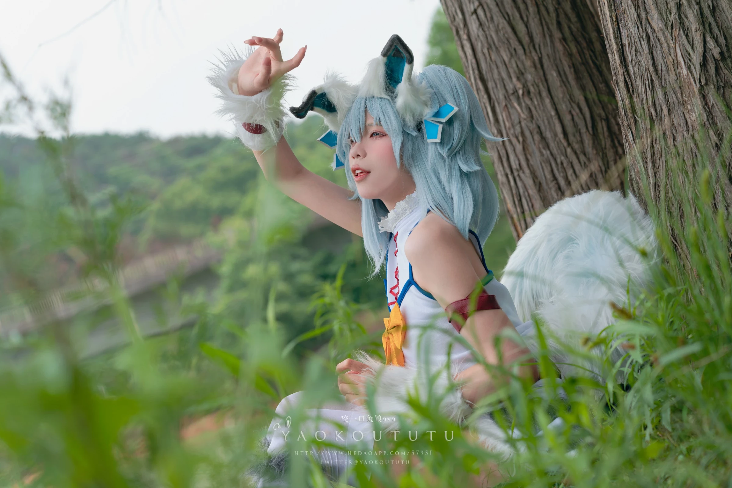 Coser@黏黏团子兔 - ‘刹那抓住了未来’小剧场 [57P]