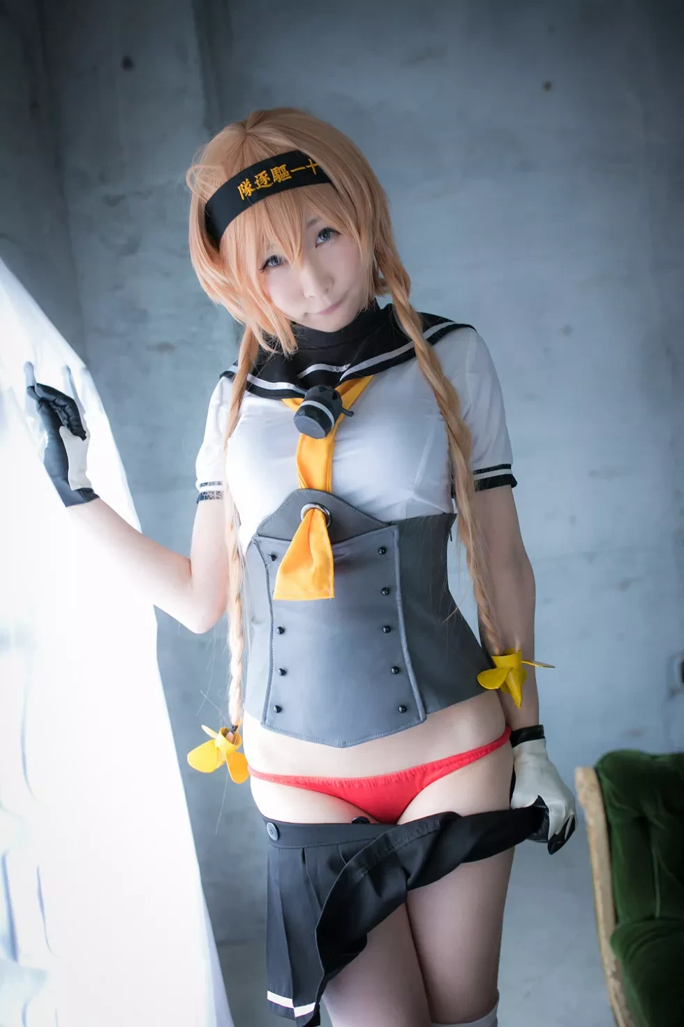 [Cosplay精选]COS正片《Suite2》图集红色内裤系列 黑色紧身衣诱惑写真330P