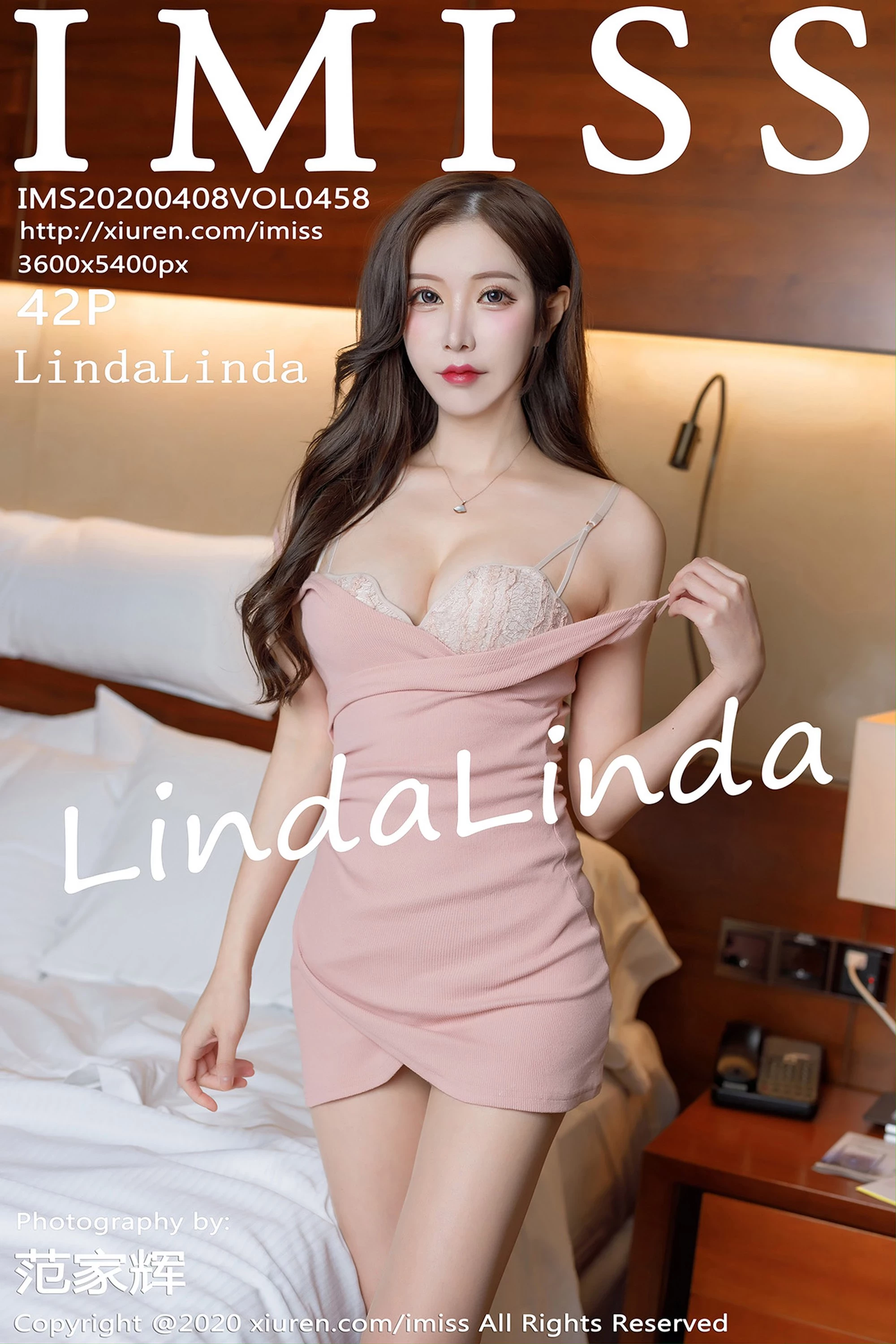 [IMiss爱蜜社系列]2020.04.08 Vol.458 LindaLinda 完整版无水印写真[43P]