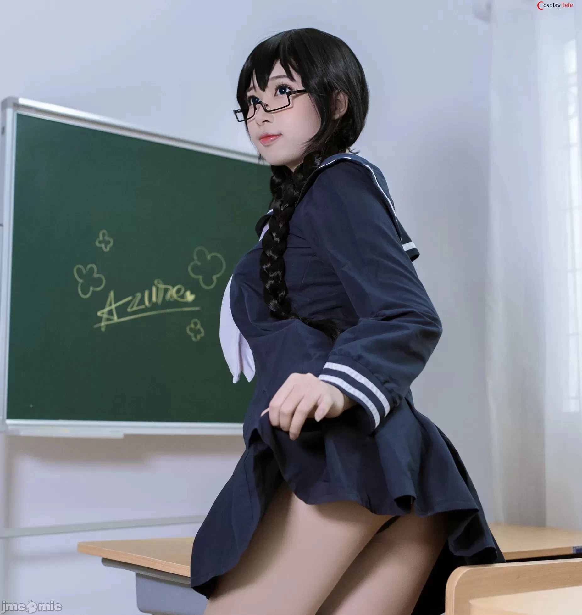 Azure-Channn cosplay Saki Yoshida – DigiTouSailorCure [33P]