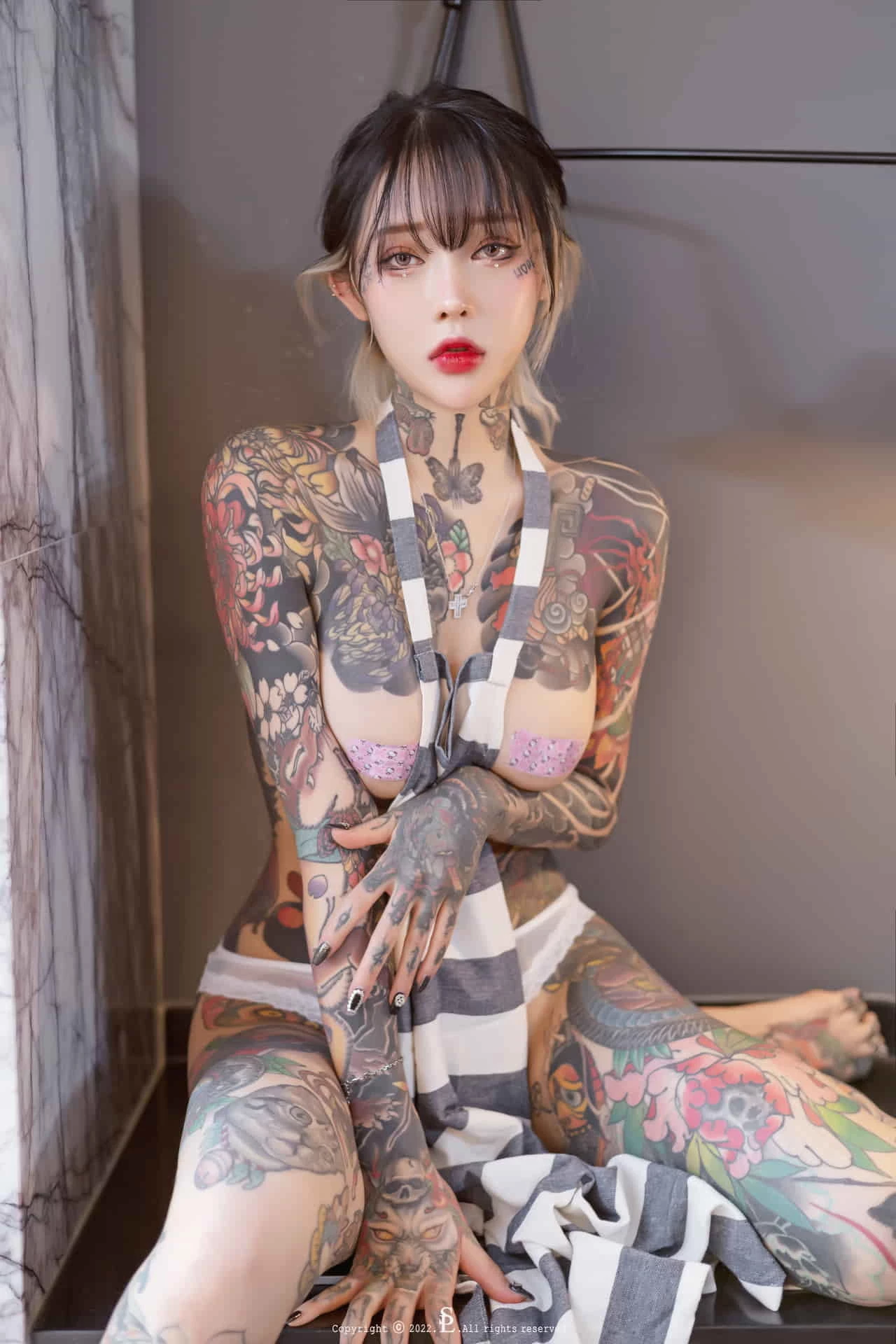 YoKo_tattoo [Saint Photo Life] Vol.06 One Night With Yoko [71P]