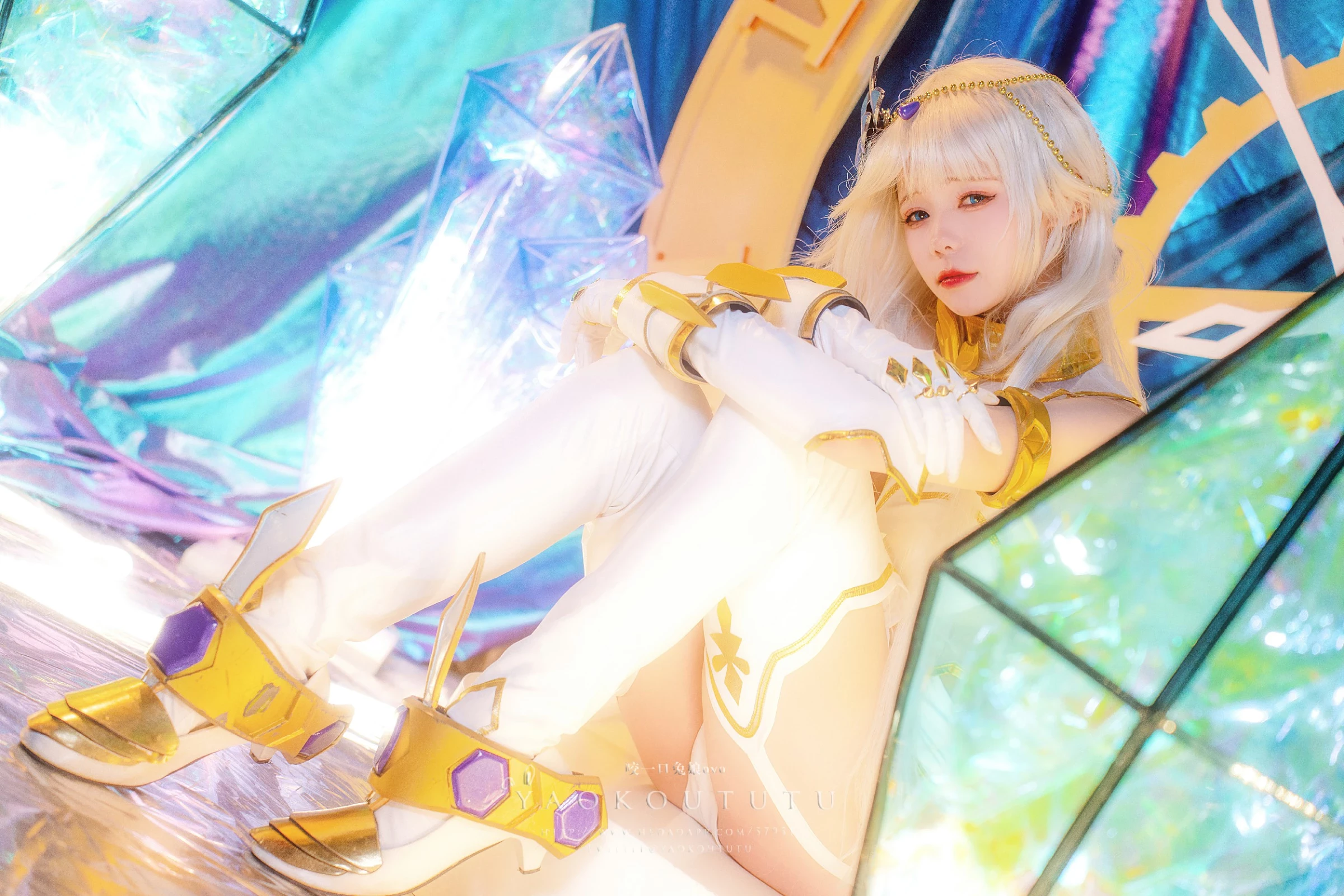 Coser@黏黏团子兔 - T3专属特典 海王星’  T3专属舞蹈 江南style’ [47P]