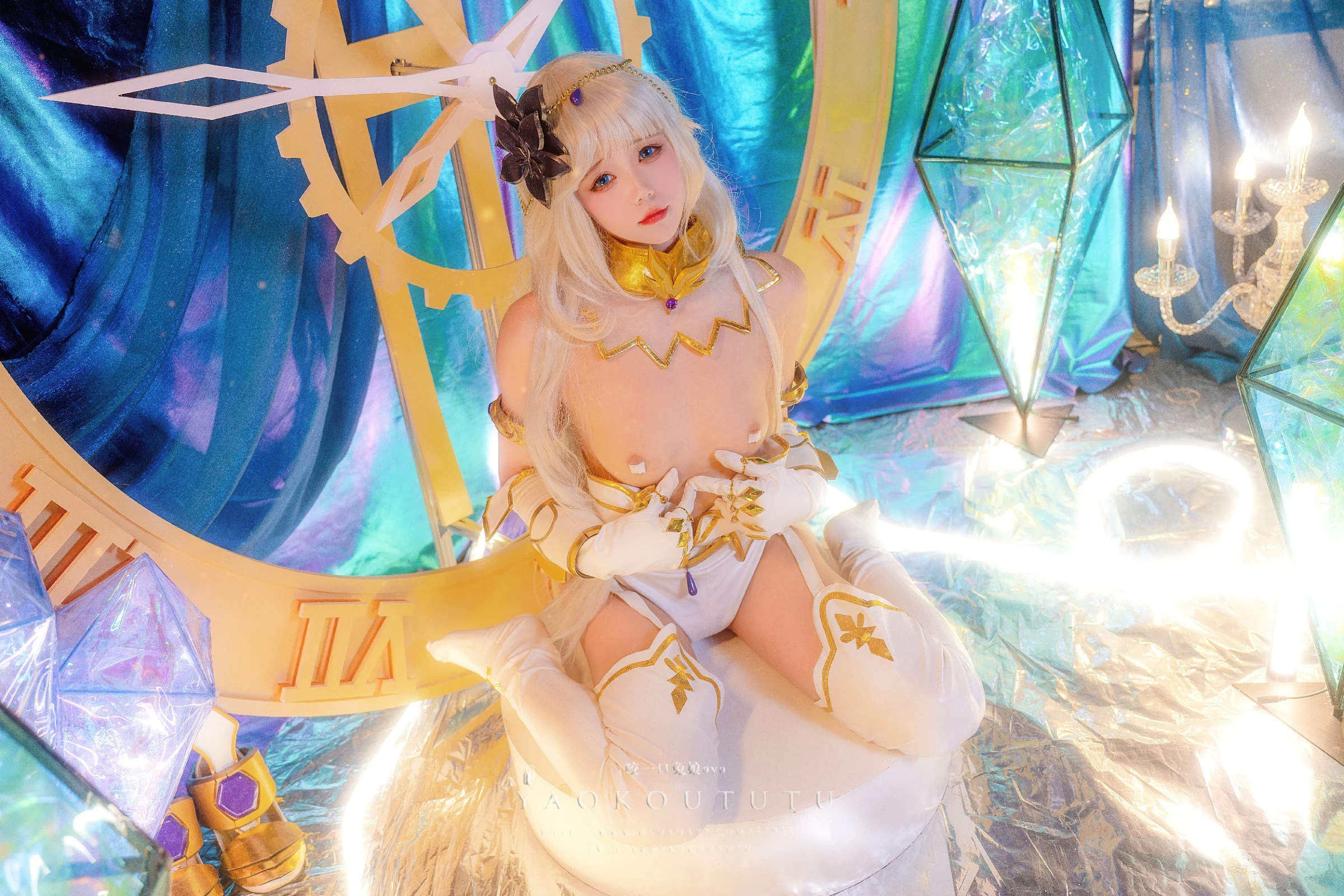 Coser@黏黏团子兔 - T3专属特典 海王星’  T3专属舞蹈 江南style’ [47P]