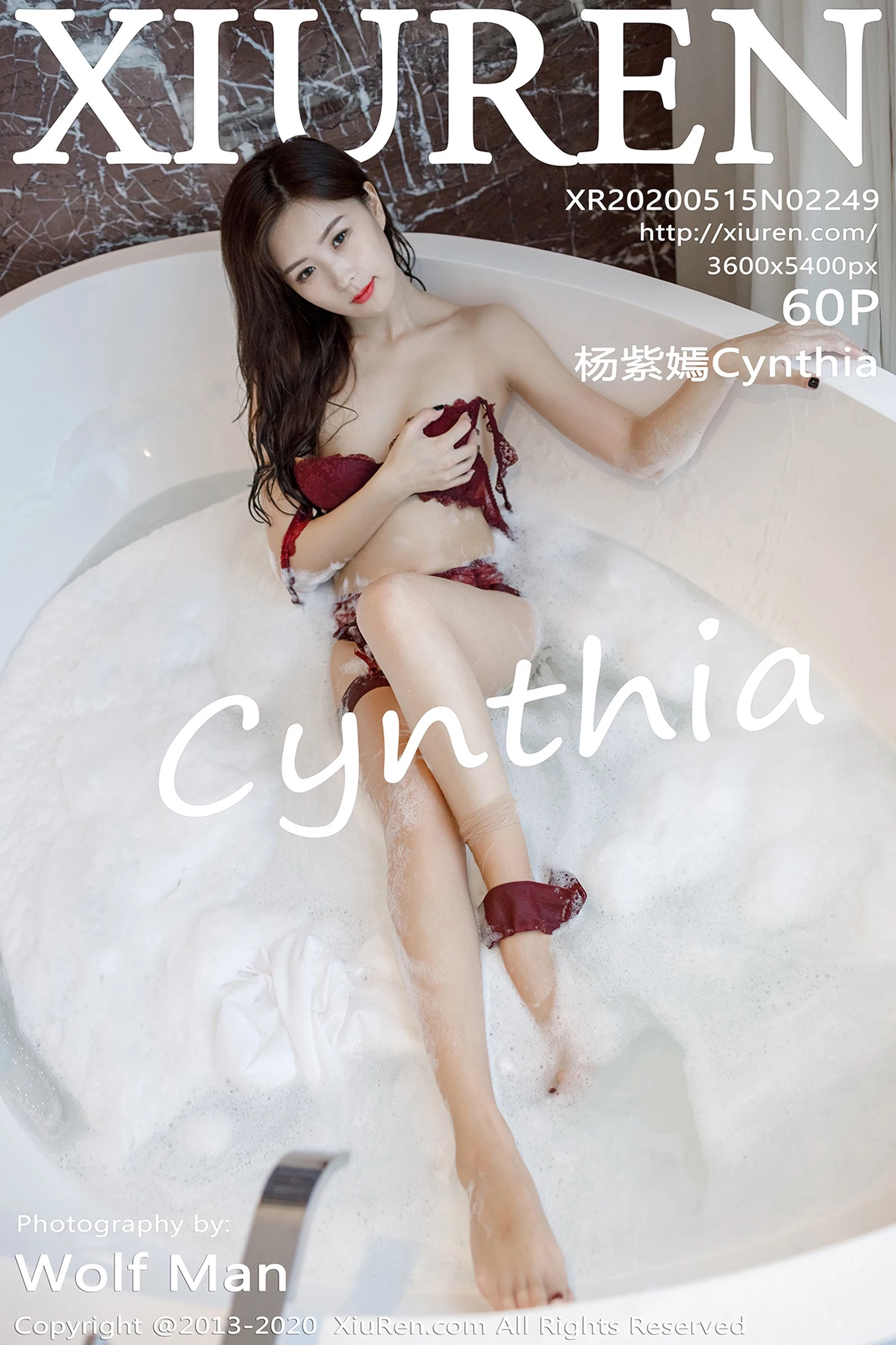 [Xiuren秀人网系列]2020.05.15 No.2249 杨紫嫣Cynthia完整版无水印写真[61P]