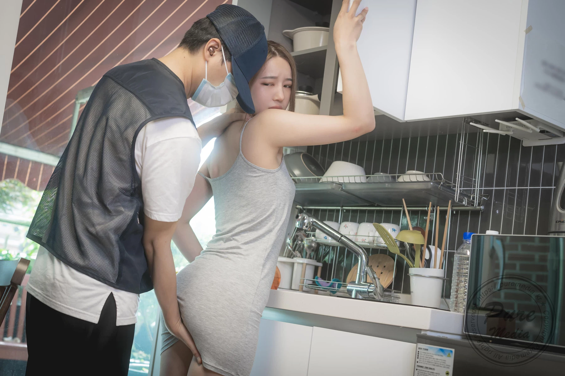 Yeha 예하, [PURE MEDIA] Vol.249 Bad Delivery Guy and New Wife Set.02 [72P]