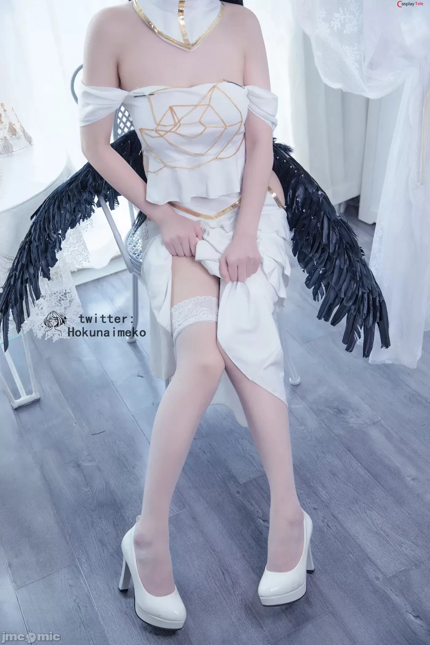 Hokunaimeko cosplay Albedo – Overlord [63P]