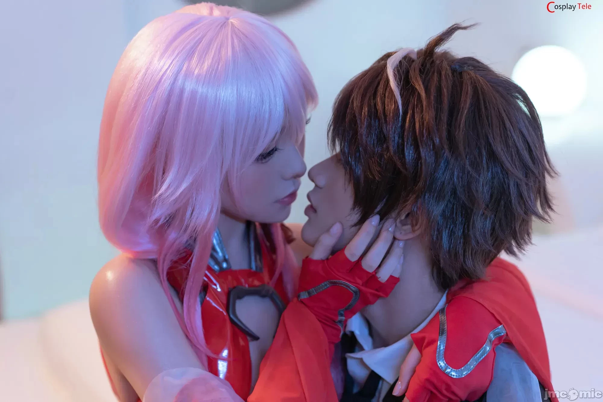 Nekokoyoshi [爆机少女喵小吉] cosplay Inori Yuzuriha – Guilty Crown [51P]