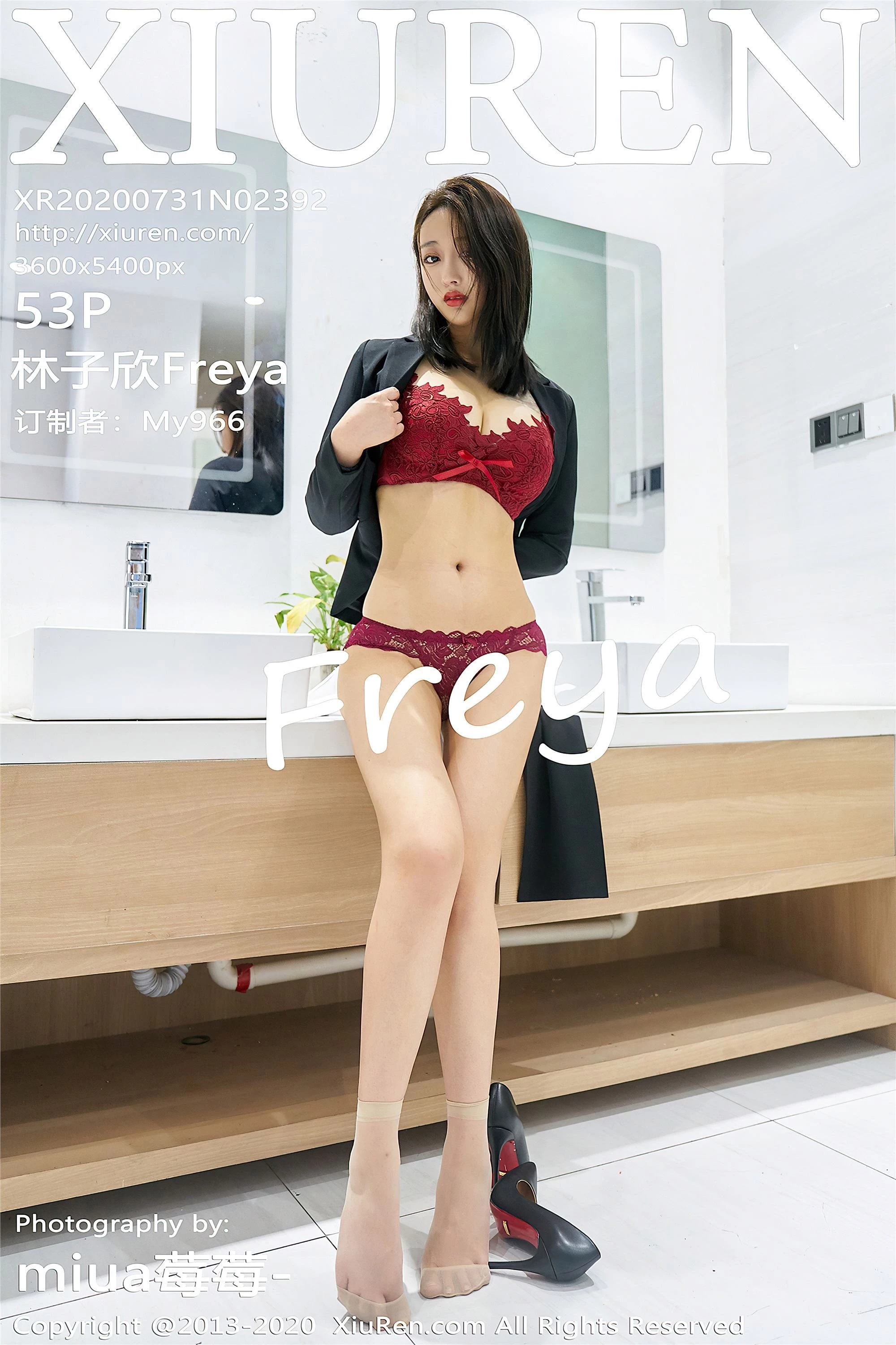 [Xiuren秀人网系列]2020.07.31 Vol.2392 林子欣Freya版无水印写真[54P]