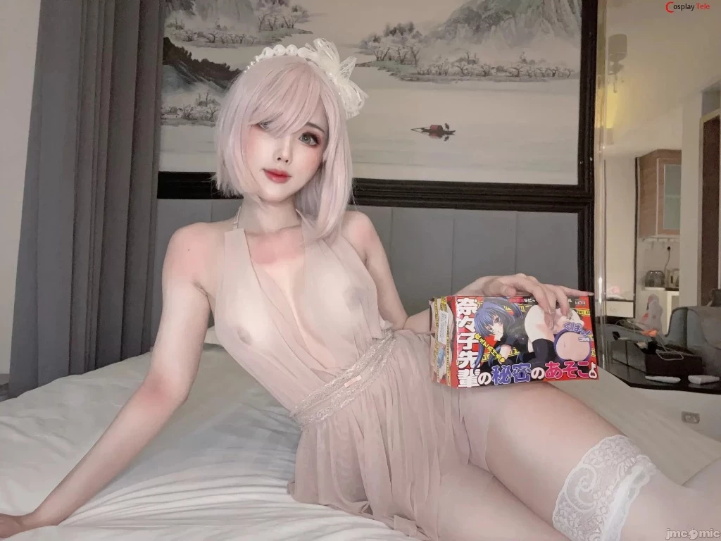 钛合金TiTi cosplay Mashu Kyrielight – FateGrand Order [36P]