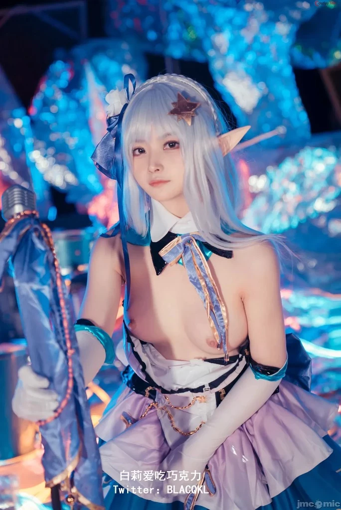 Blacqkl [白莉爱巧克力] cosplay Emilia – ReZero [62P]