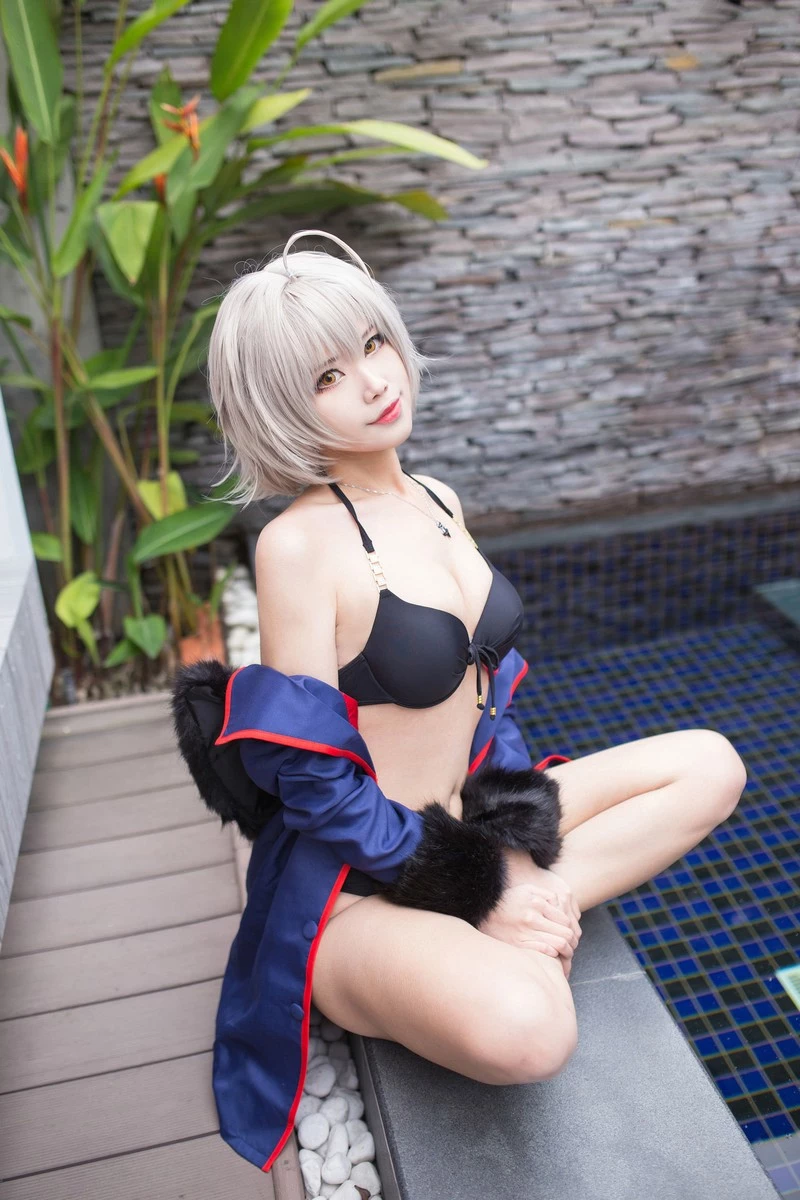 FGO 黑呆阿尔托莉雅黑丝cosplay [97P]