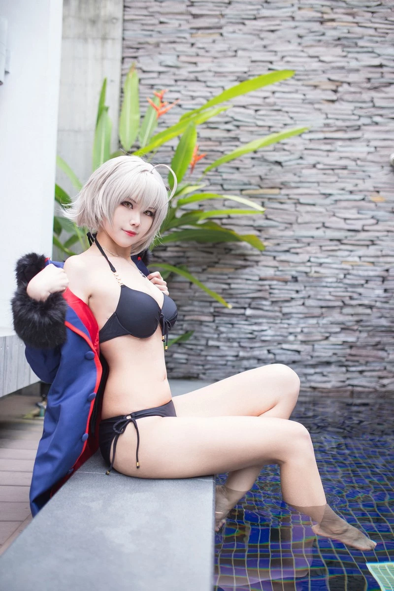 FGO 黑呆阿尔托莉雅黑丝cosplay [97P]