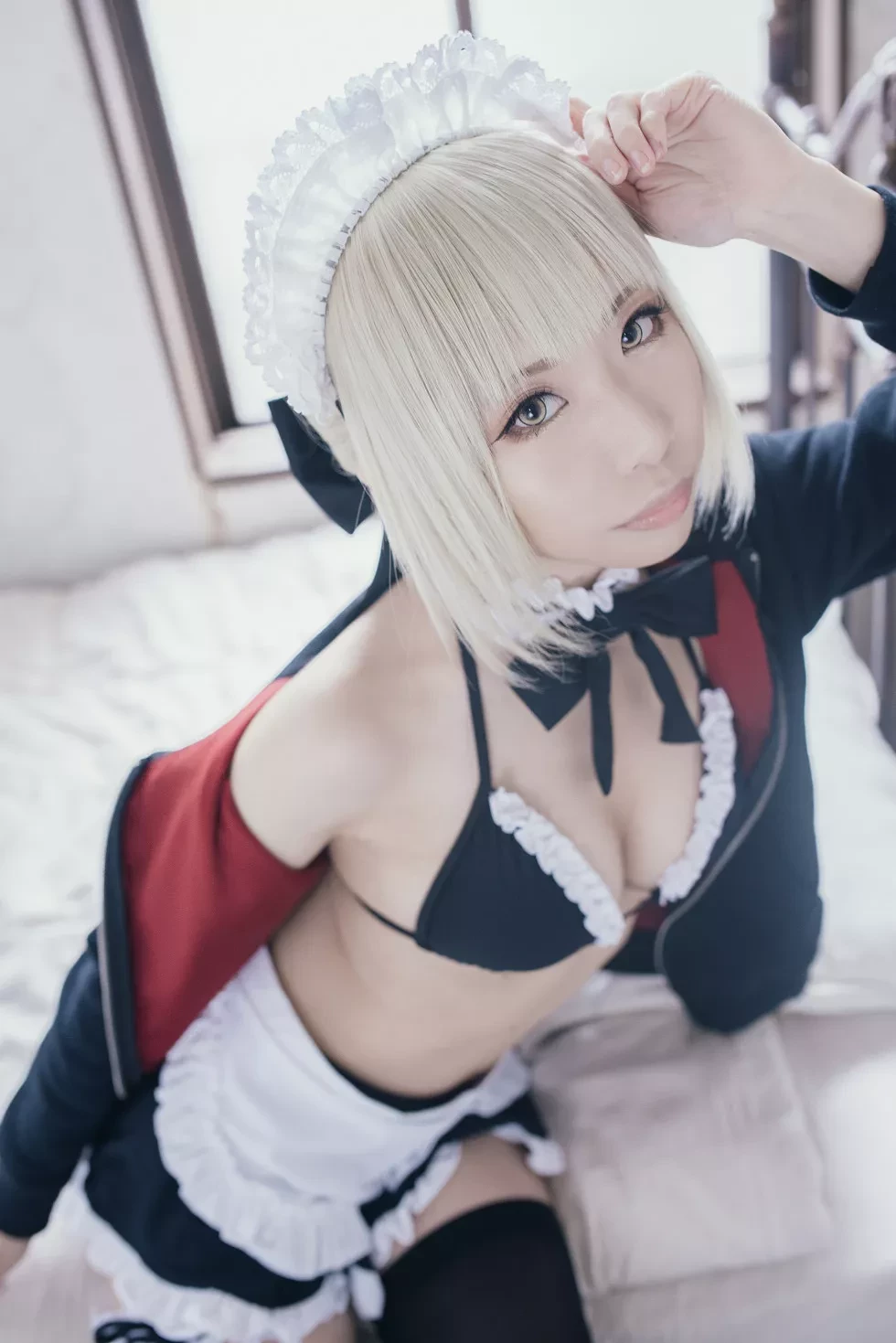 [Cosplay精选]《HeartBreak Morgan》吃雪糕的紧身衣妹子性感写真243P