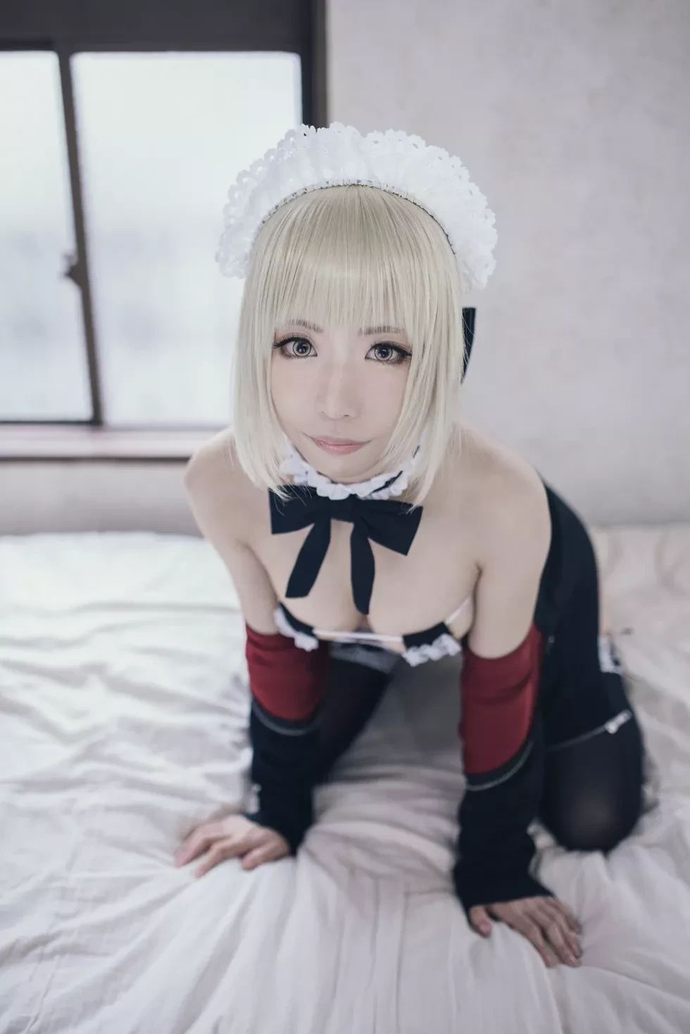 [Cosplay精选]《HeartBreak Morgan》吃雪糕的紧身衣妹子性感写真243P