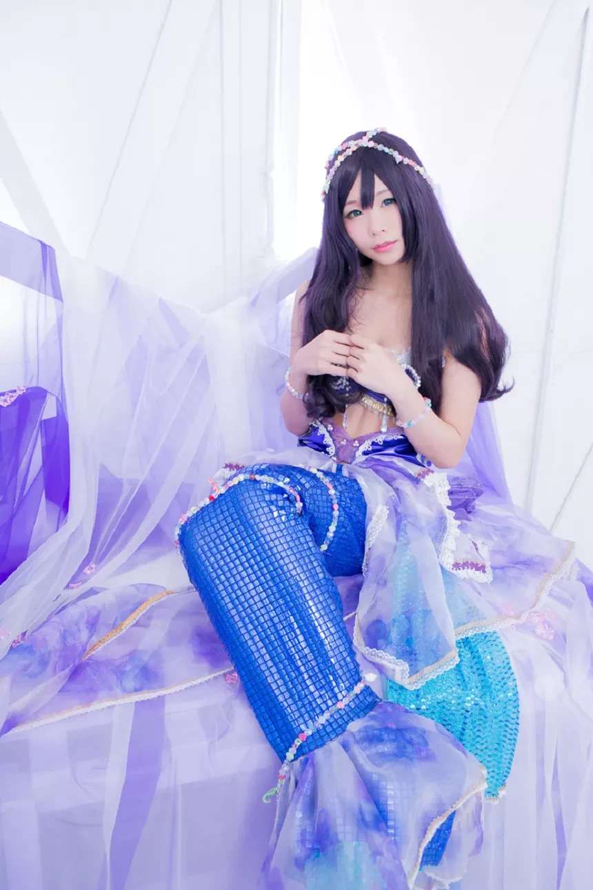 [Cosplay精选]Cosplay正片《AkiLive》图集性感美人鱼 黑丝美腿诱惑写真256P