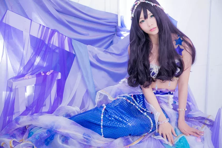 [Cosplay精选]Cosplay正片《AkiLive》图集性感美人鱼 黑丝美腿诱惑写真256P