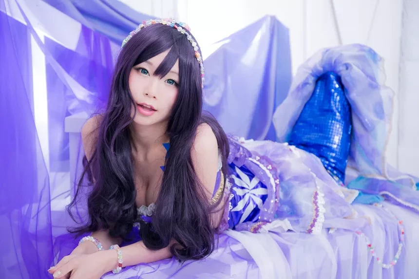 [Cosplay精选]Cosplay正片《AkiLive》图集性感美人鱼 黑丝美腿诱惑写真256P