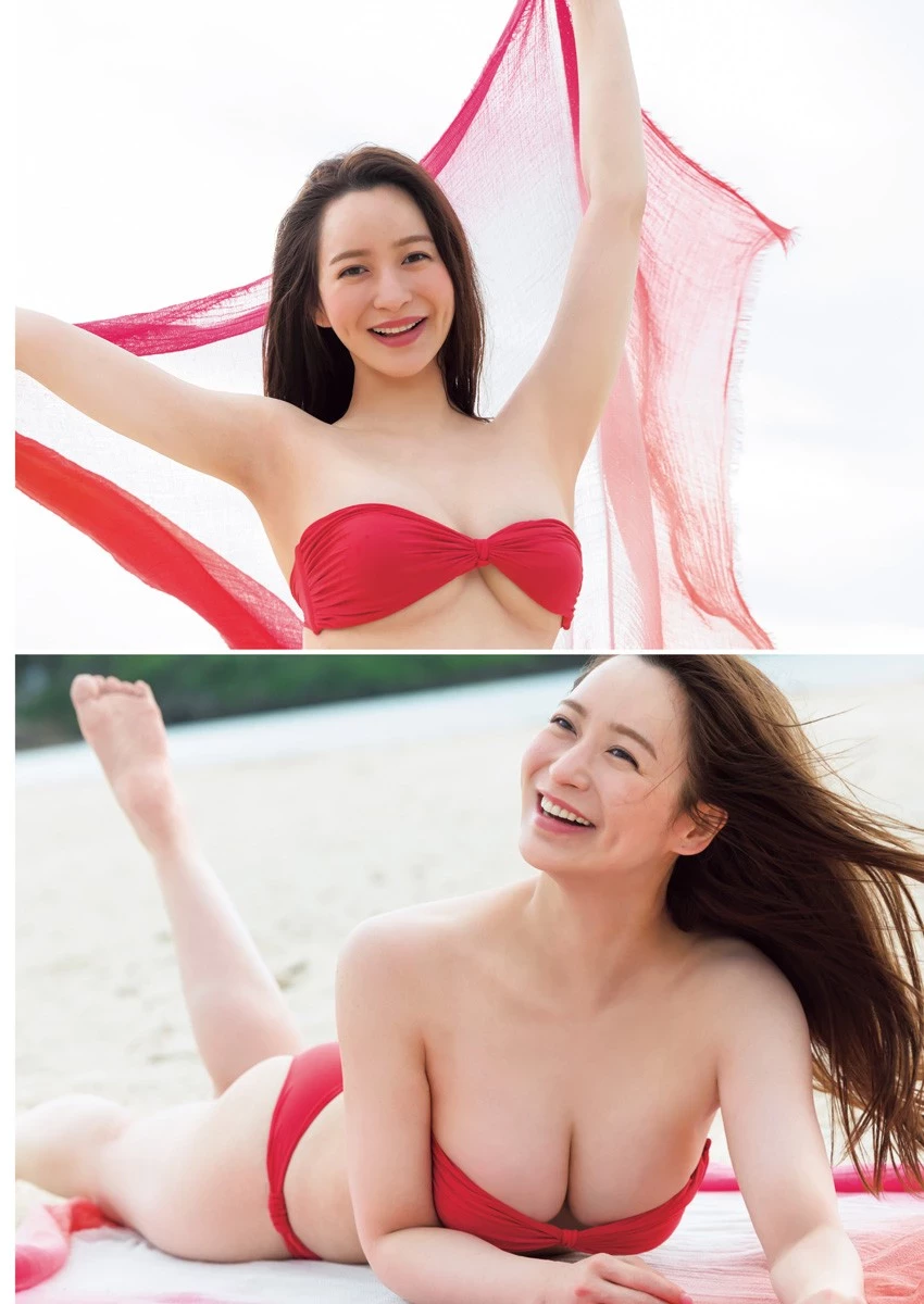 [野崎萌香] 史上最高露出 豪乳晃呀晃看了超硬 [14P]