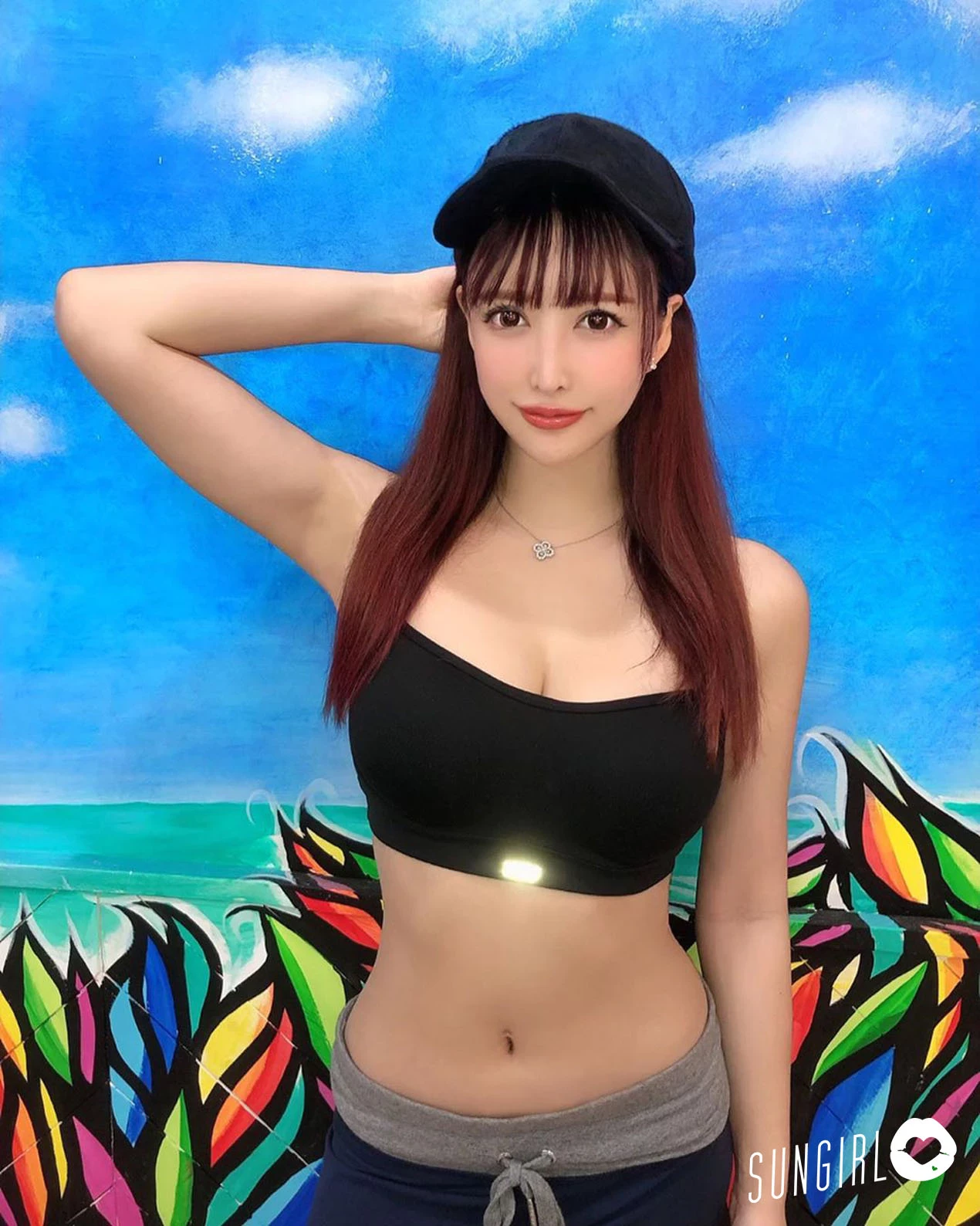 日本正妹 兰子 Ranko 巨乳Youtuber频道介绍内容好惊喜 直接带你泡温泉