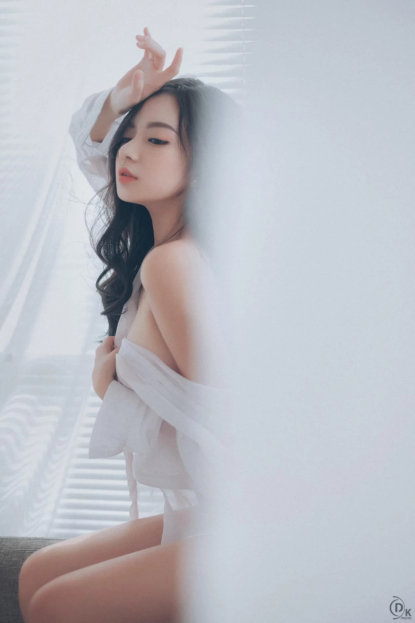 Vietnamese Sexy Model - Vu Ngoc Kim Chi - Beautiful in white [43P]