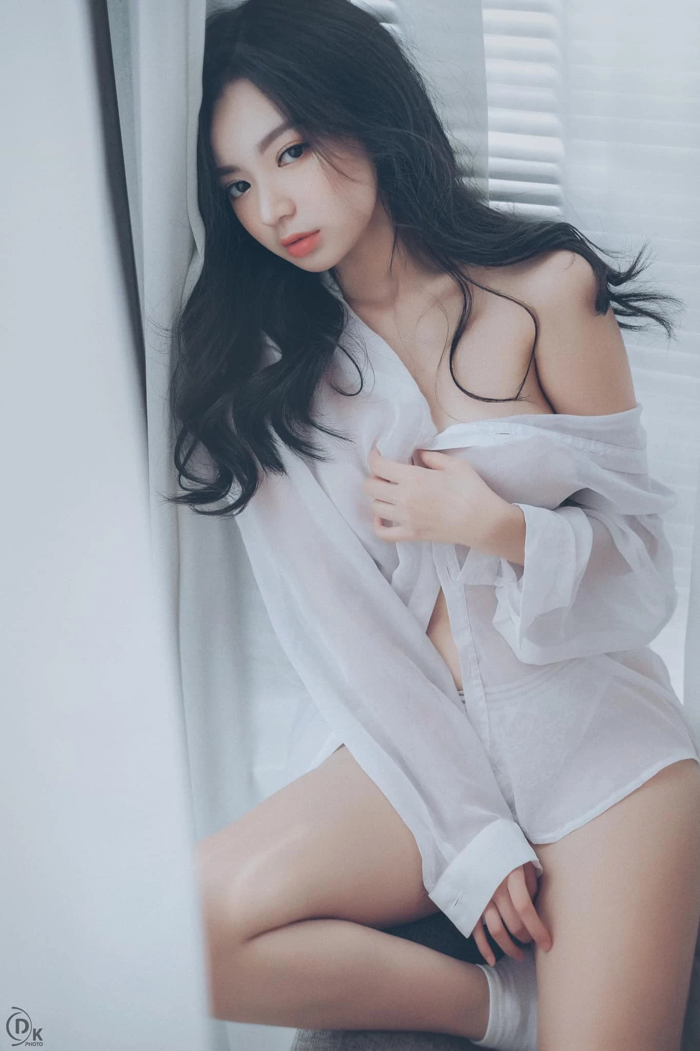 Vietnamese Sexy Model - Vu Ngoc Kim Chi - Beautiful in white [43P]