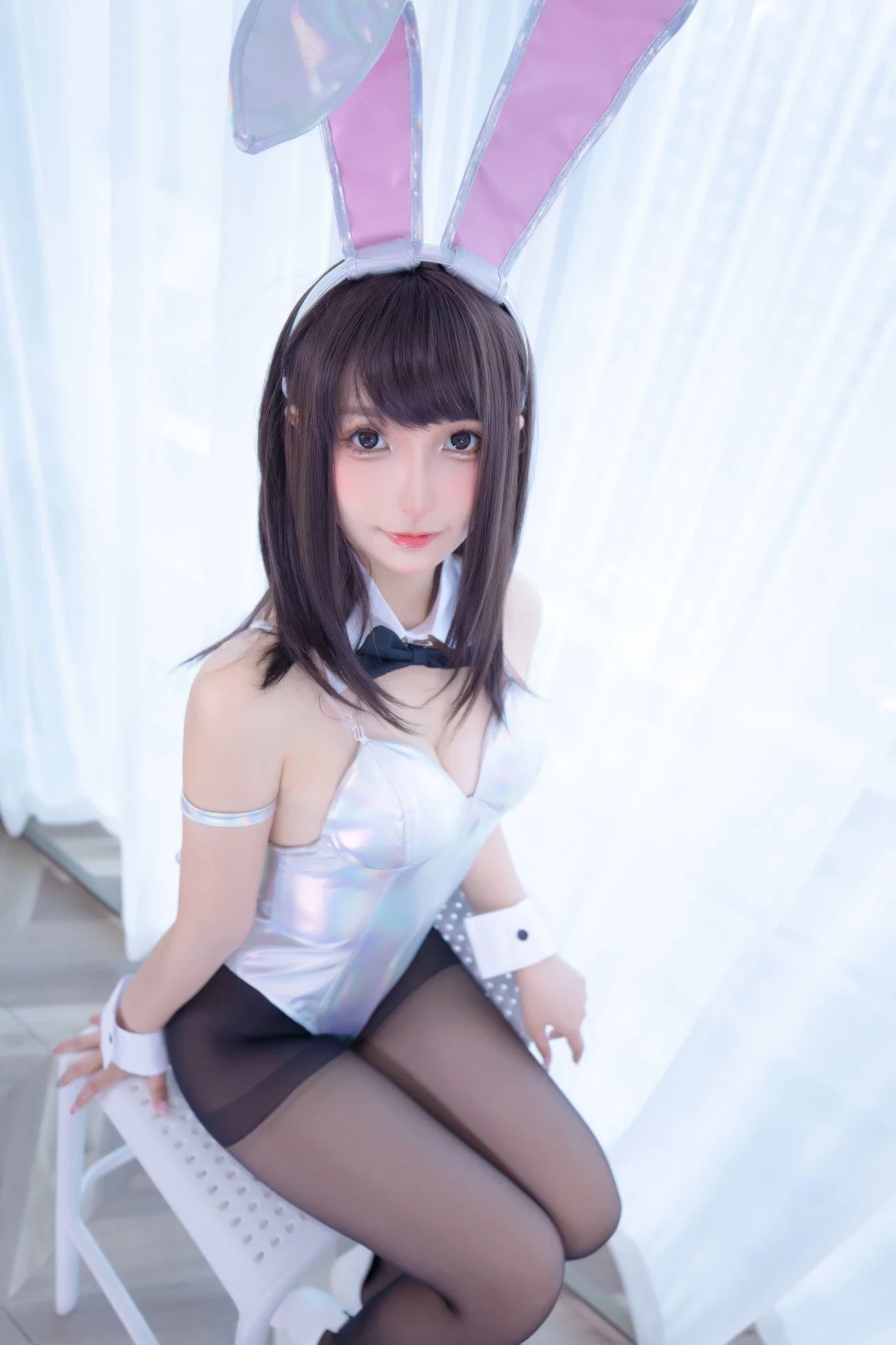 微博美少女神楽板真冬Cosplay性感写真バニーバブル [150P]