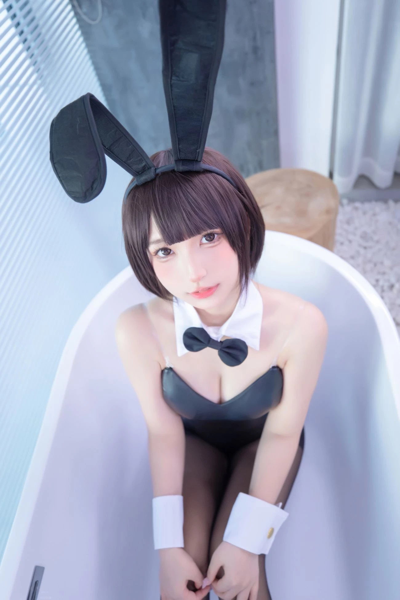 微博美少女神楽板真冬Cosplay性感写真バニーバブル [150P]