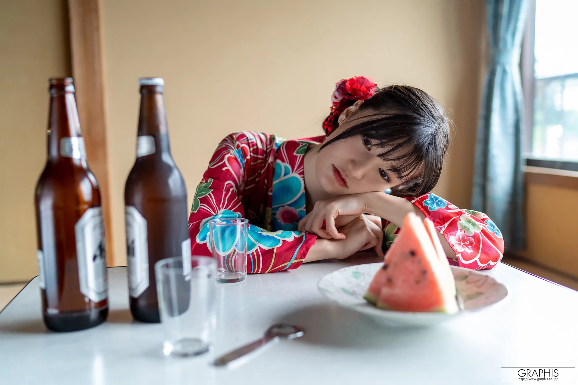 [高桥しょう子] 极少布料遮不住浑圆嫩乳加上蜜桃美尻 [27P]