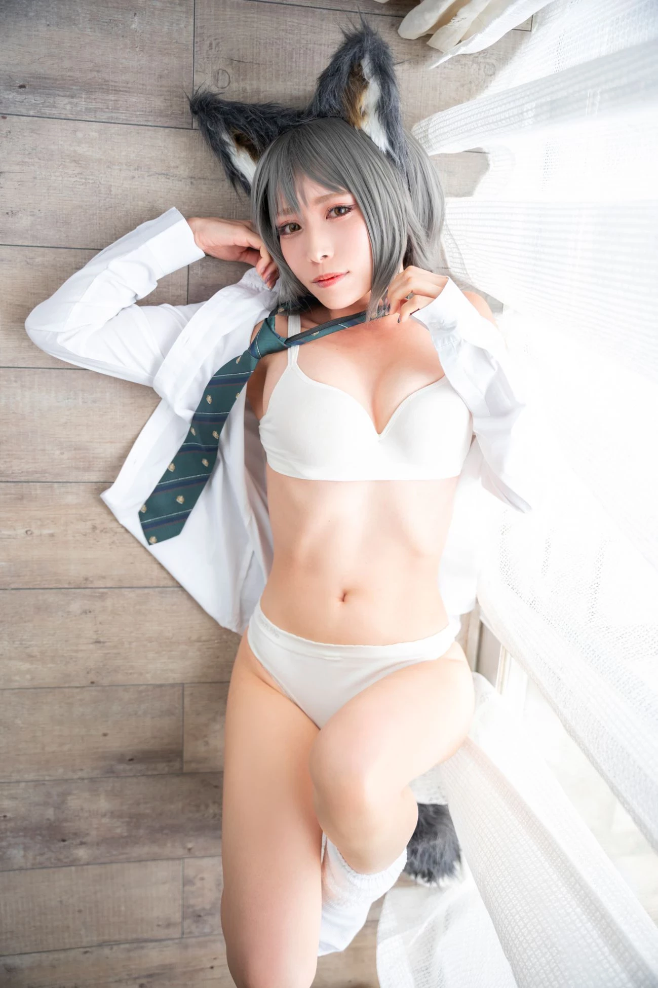 Cosplay C98 girlfriend end JILL オオカミちゃんって呼んでもイイよ 01gakkou