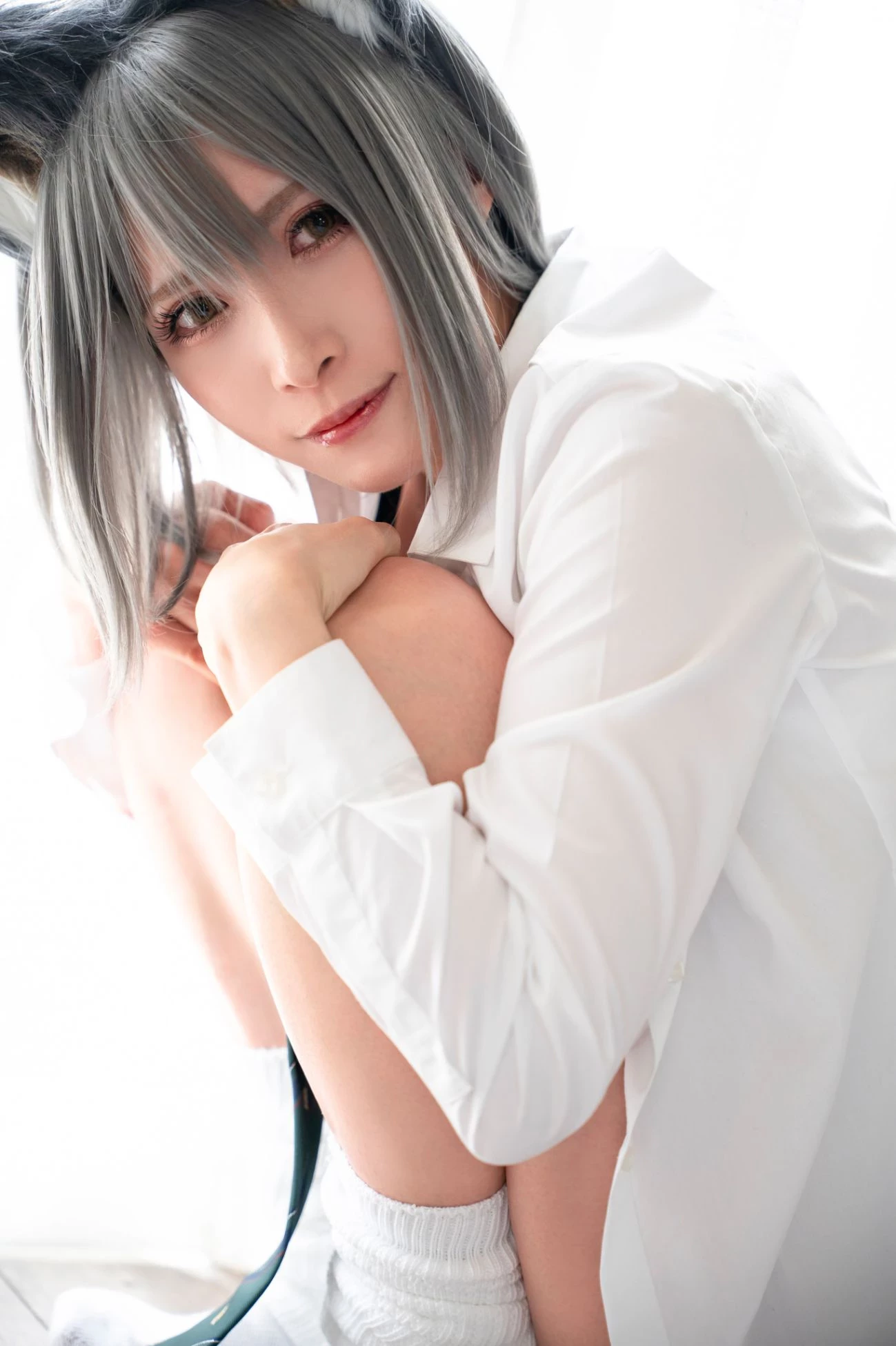 Cosplay C98 girlfriend end JILL オオカミちゃんって呼んでもイイよ 01gakkou