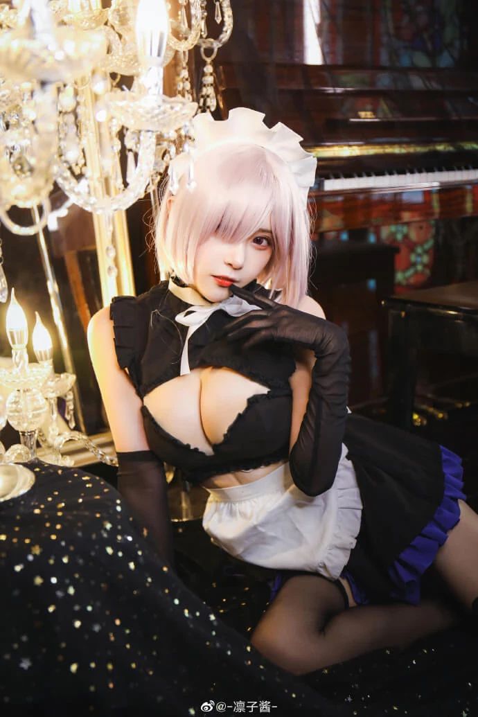 《Fate GrandOrder》瑪修女僕Cosplay[CN：凜子醬] [8P]