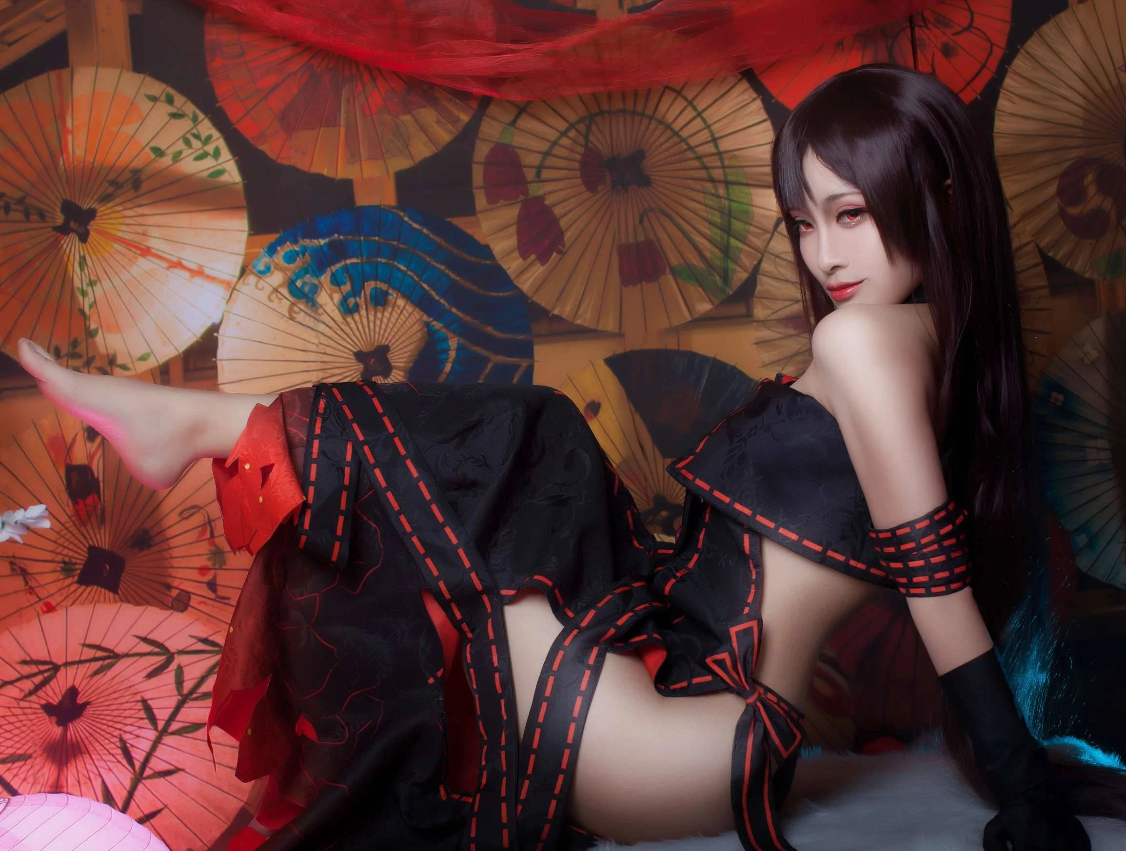 《Fate GrandOrder》虞美人Cosplay[CN：洛璃LoLiSAMA] [9P]