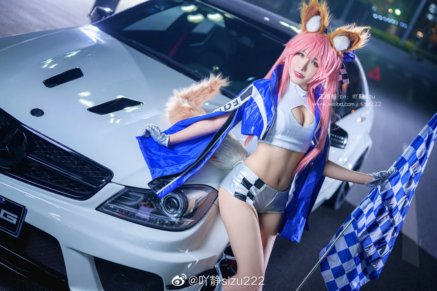 Fate EXTELLA 玉藻前[賽車女郎Ver] @吖靜sizu222 [9P]