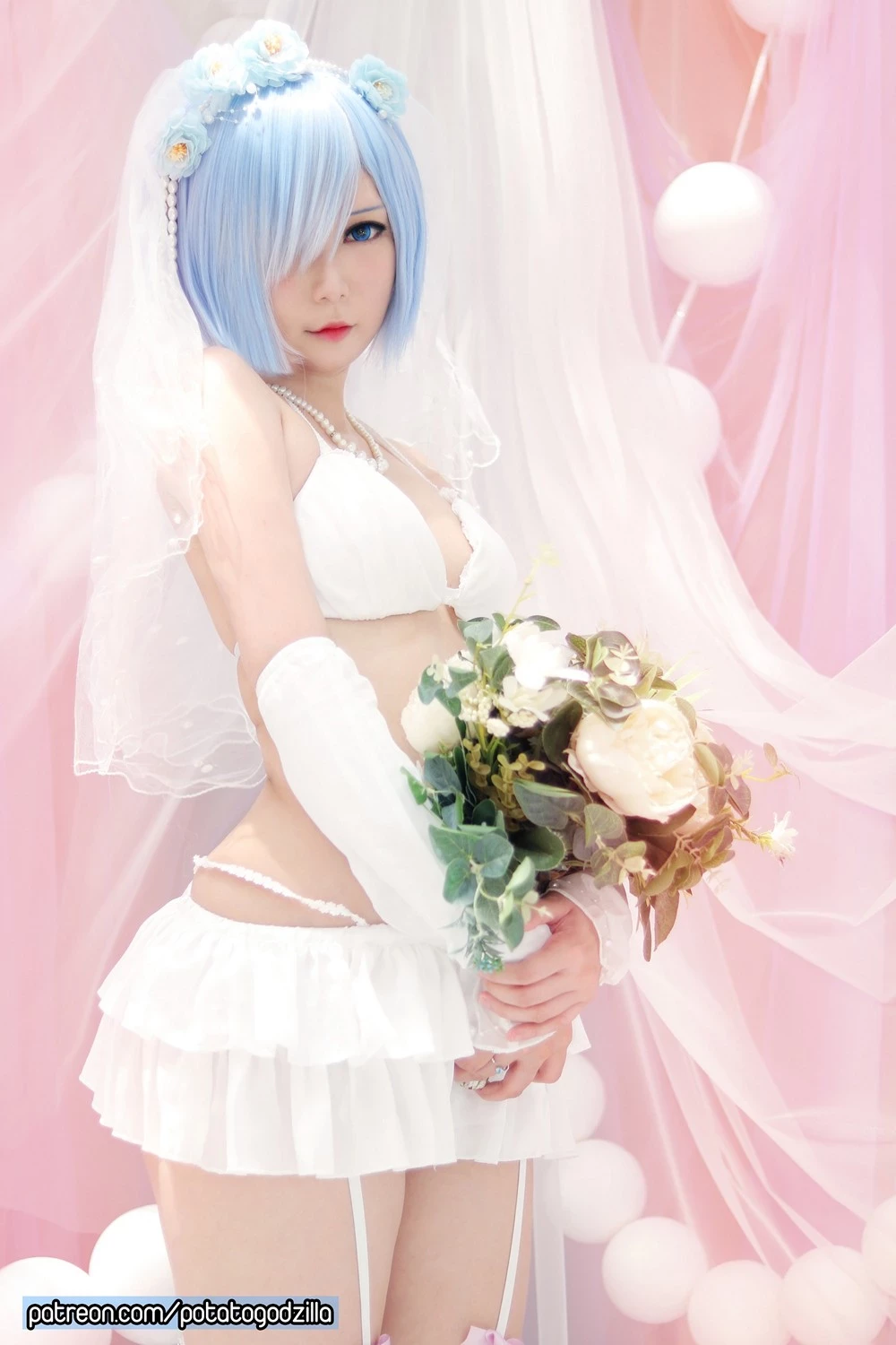 Potato Godzilla - Rem Wedding