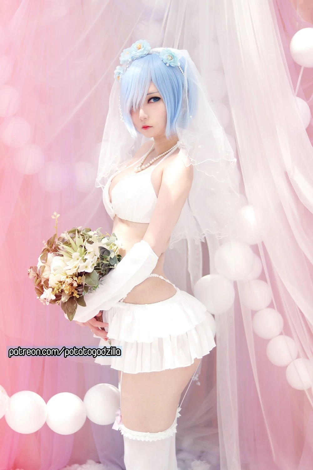 Potato Godzilla - Rem Wedding