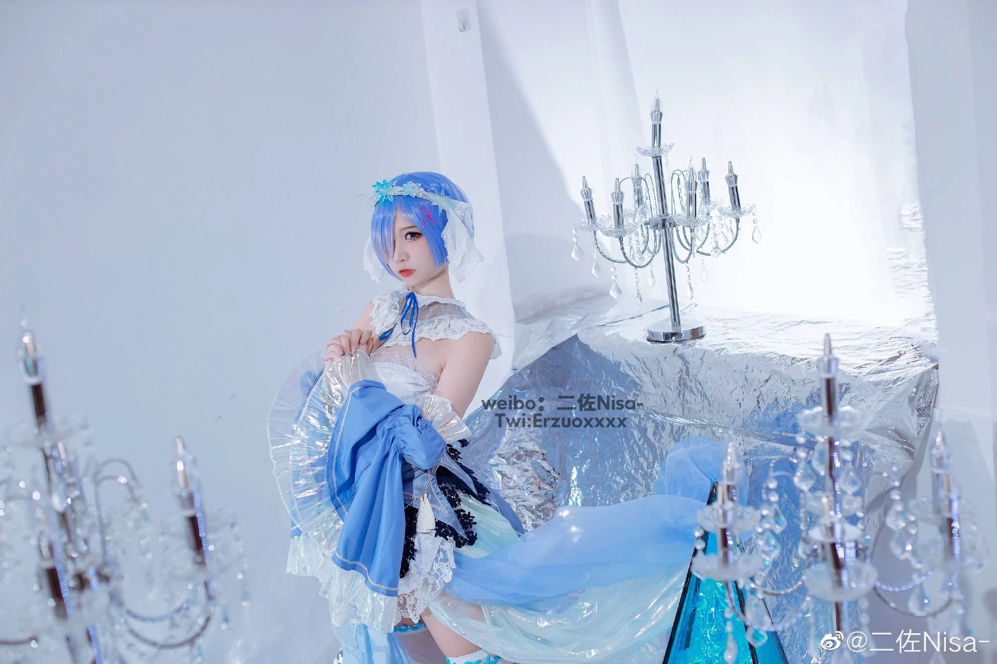 《Re：從零開始的異世界生活》蕾姆Cosplay[CN：二佐Nisa] [9P]