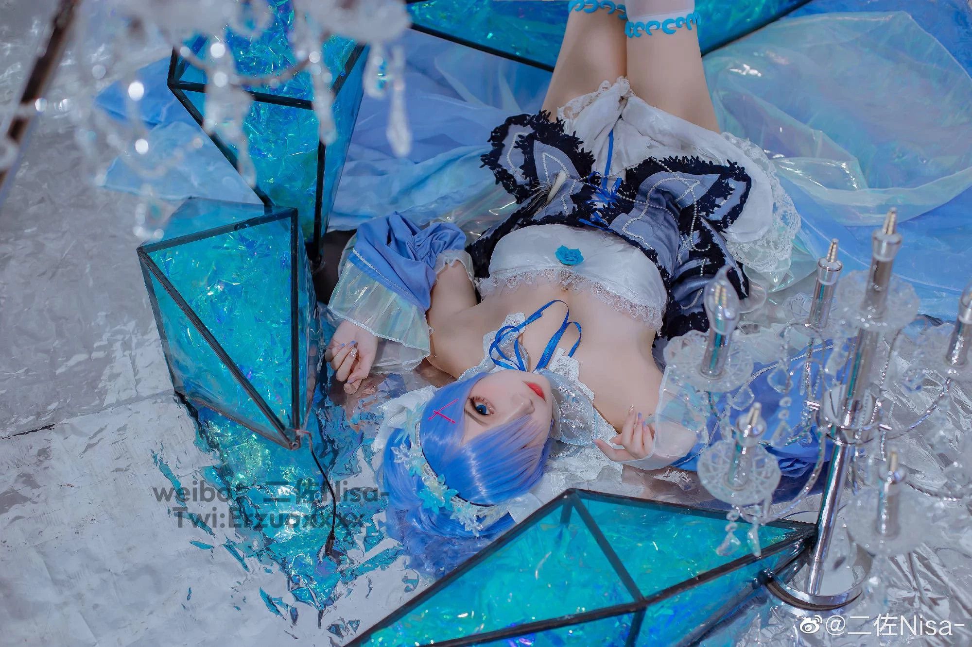 《Re：從零開始的異世界生活》蕾姆Cosplay[CN：二佐Nisa] [9P]