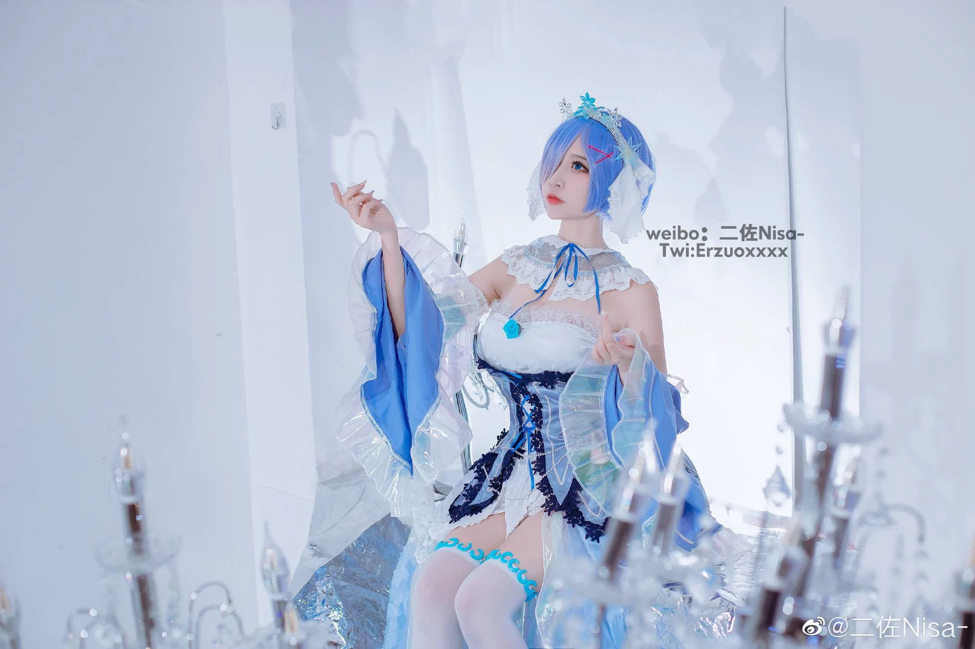 《Re：從零開始的異世界生活》蕾姆Cosplay[CN：二佐Nisa] [9P]